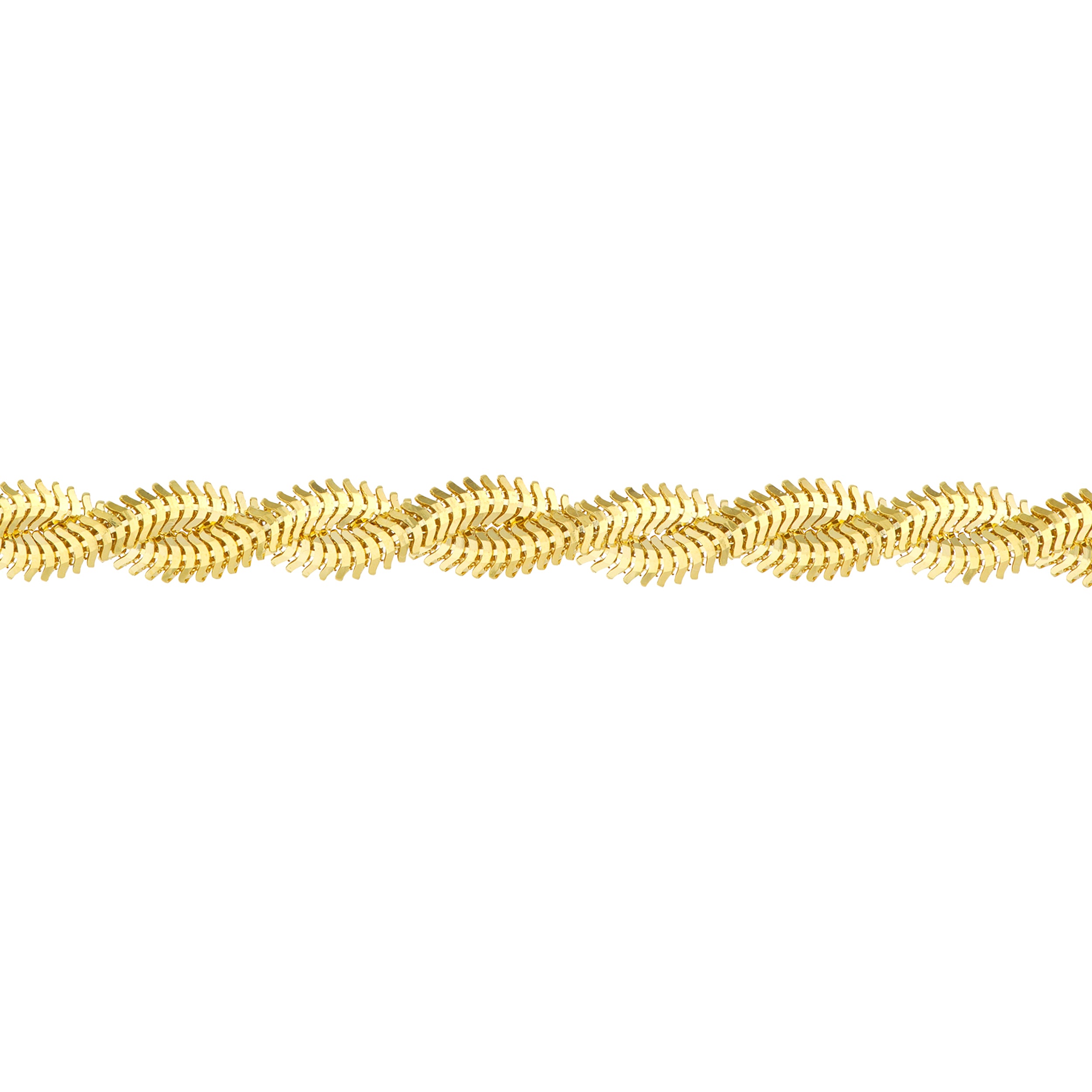 7.25" 2.6MM SNAKE CHAIN BRACELET | 14K YELLOW GOLD | MF024977-14Y - Brownlee Jewelers