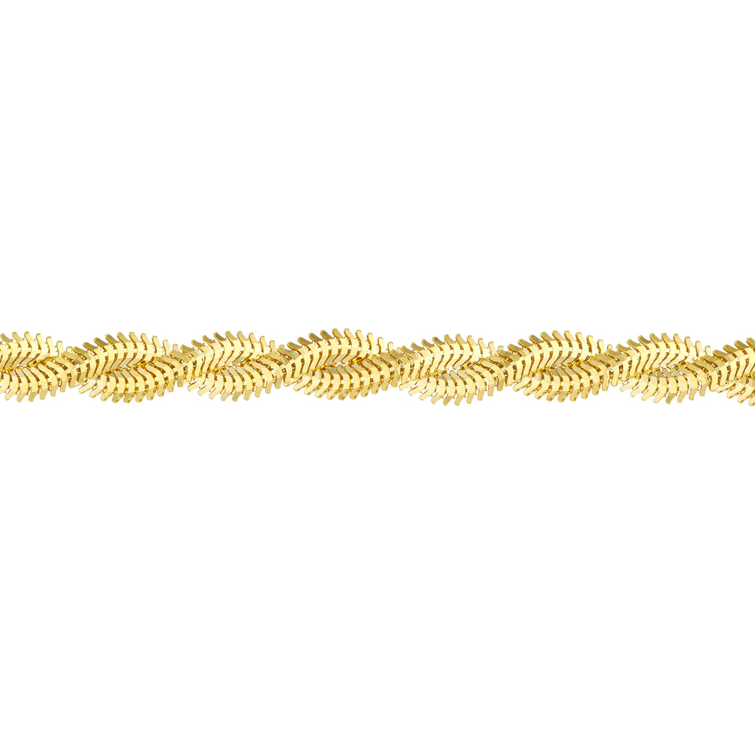 7.25" 2.6MM SNAKE CHAIN BRACELET | 14K YELLOW GOLD | MF024977-14Y - Brownlee Jewelers
