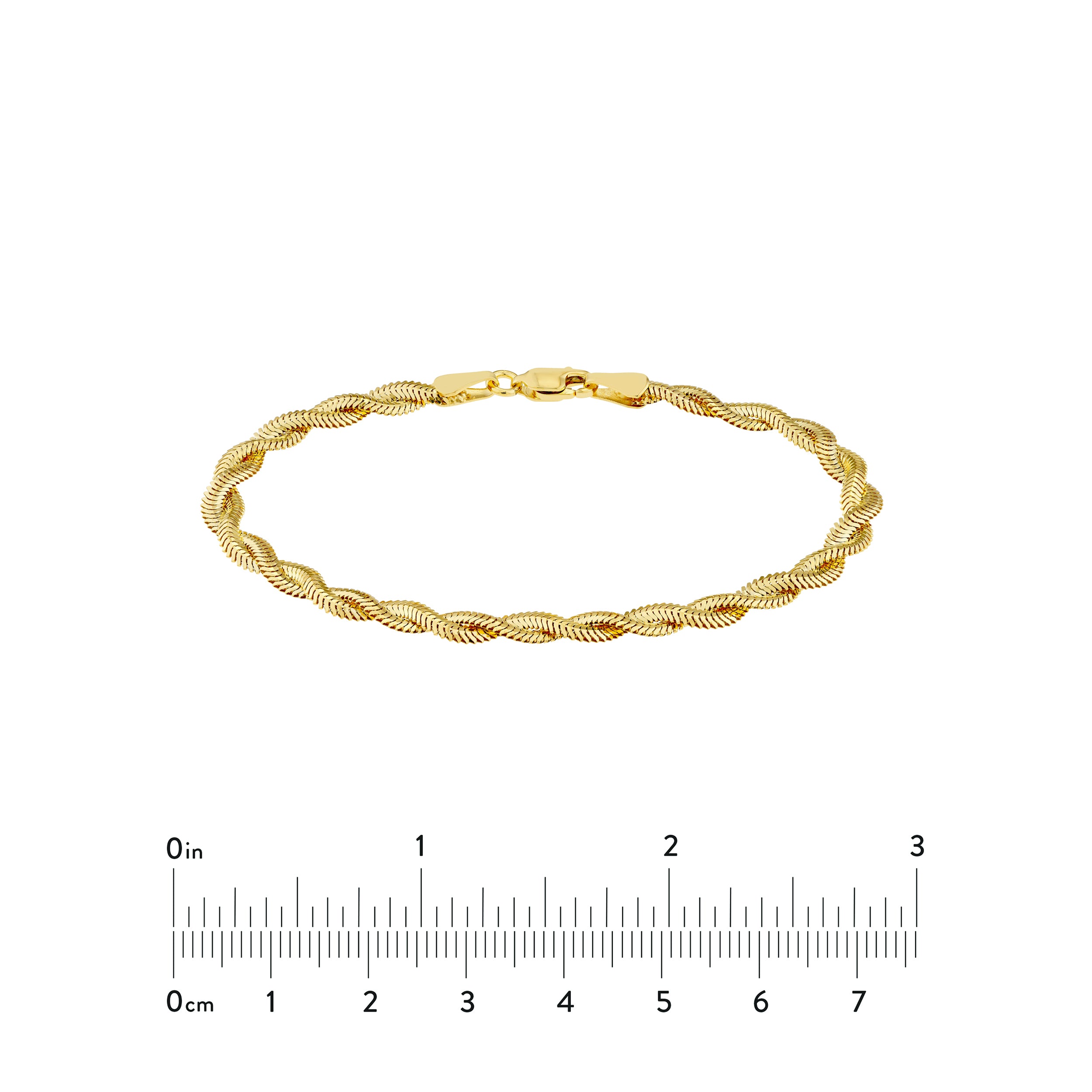 7.25" 2.6MM SNAKE CHAIN BRACELET | 14K YELLOW GOLD | MF024977-14Y - Brownlee Jewelers