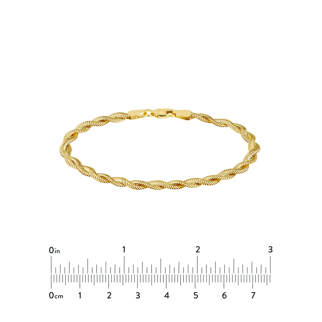 7.25" 2.6MM SNAKE CHAIN BRACELET | 14K YELLOW GOLD | MF024977-14Y - Brownlee Jewelers