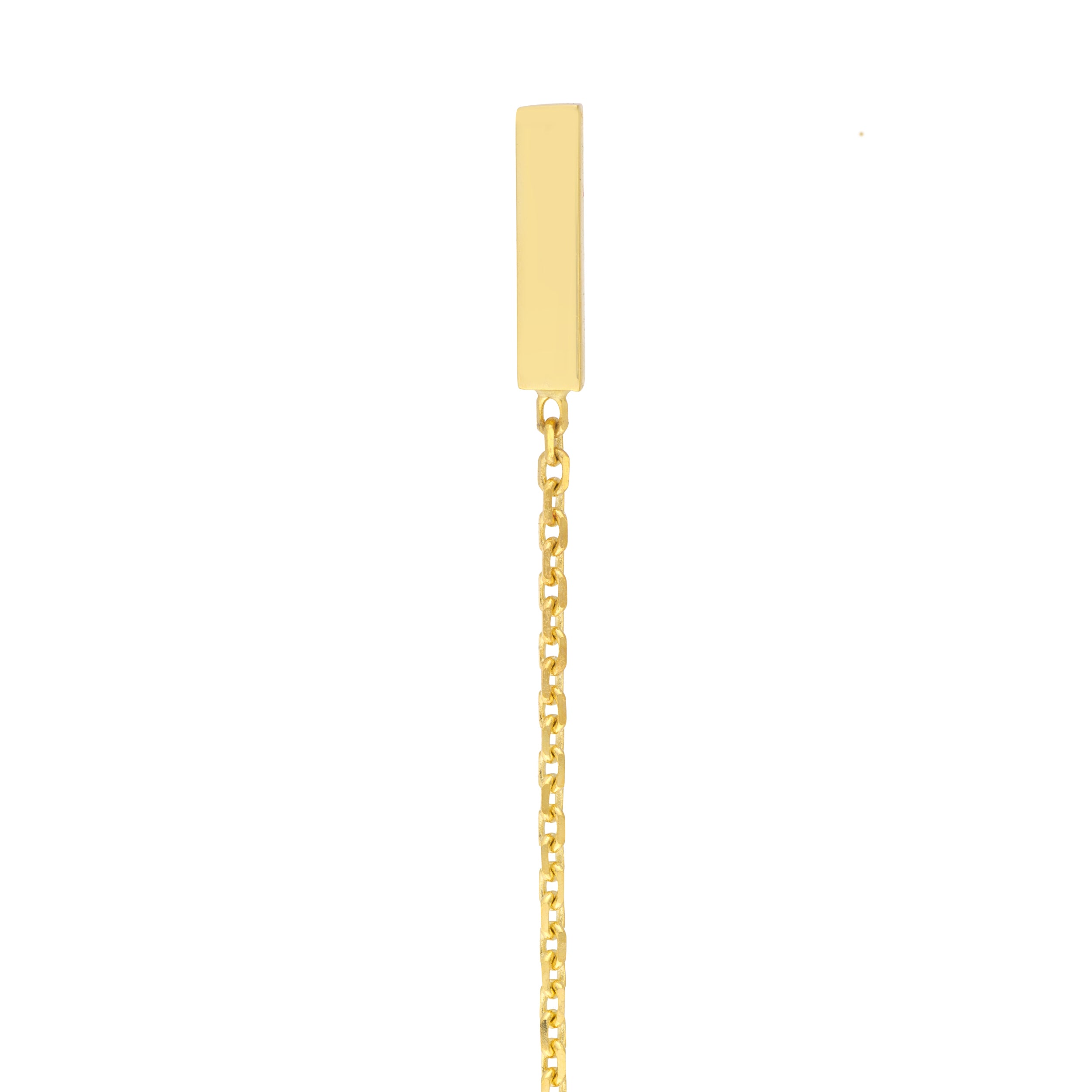 BAR DROP DROP EARRINGS | 14K YELLOW GOLD | MF025090-14Y - Brownlee Jewelers