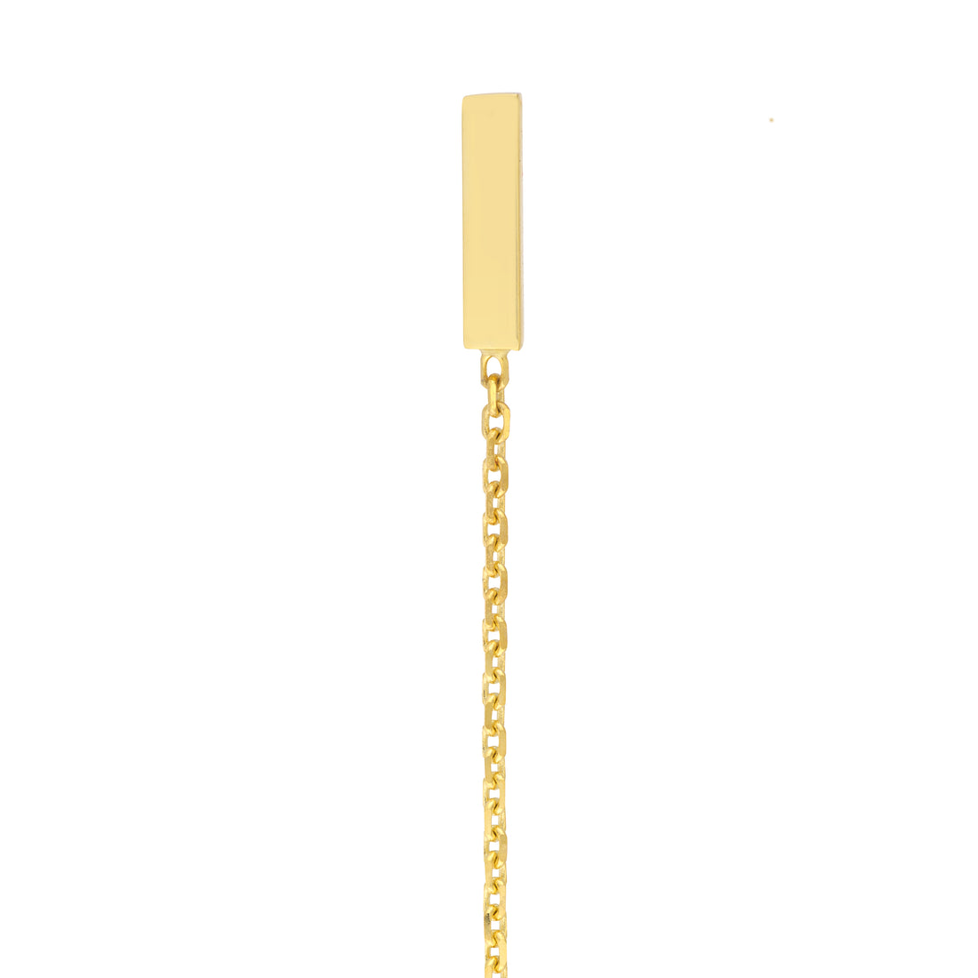 BAR DROP DROP EARRINGS | 14K YELLOW GOLD | MF025090-14Y - Brownlee Jewelers