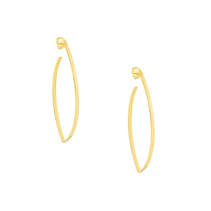 FLAT ROUND DROP DROP EARRINGS | 14K YELLOW GOLD | MF025210-14Y - Brownlee Jewelers