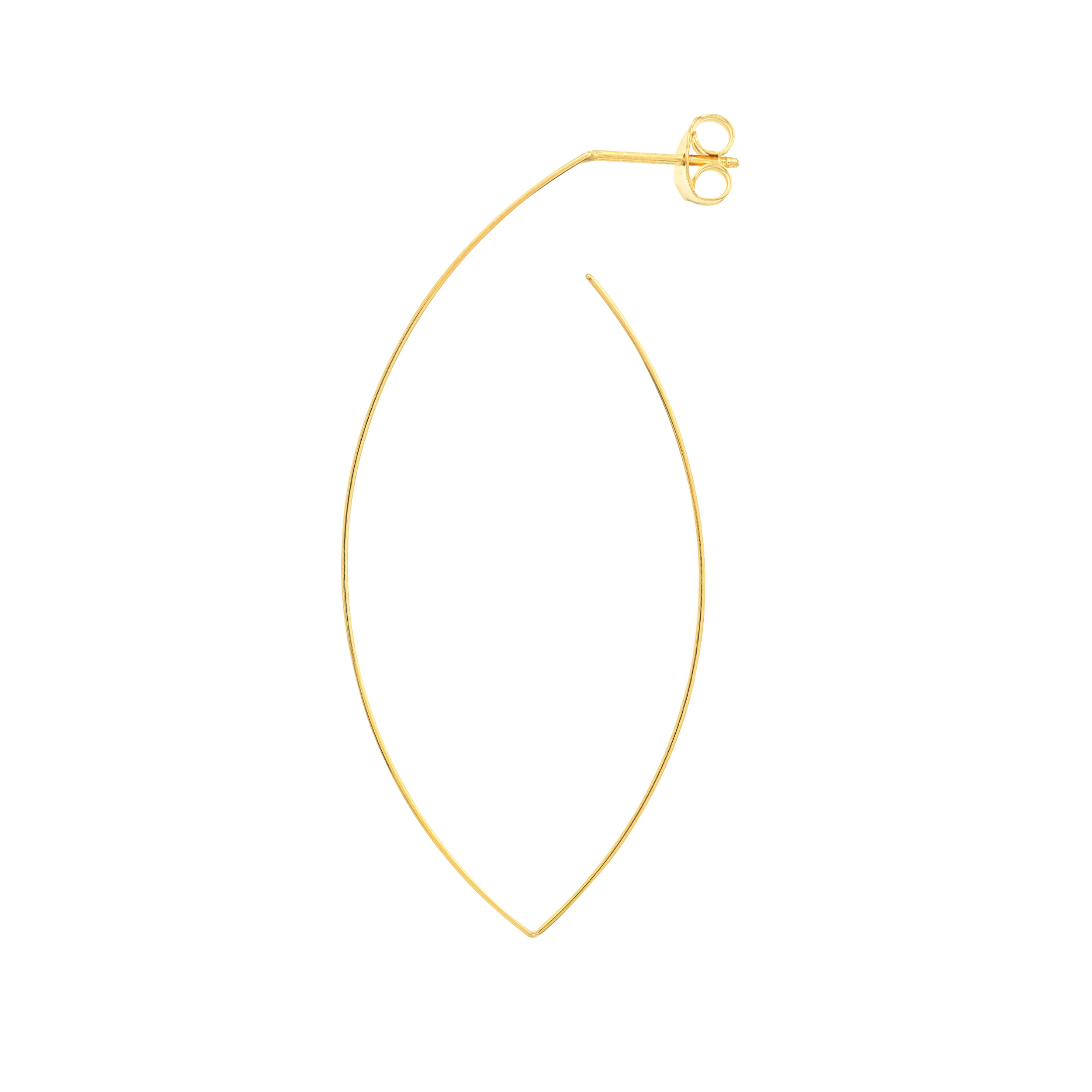 FLAT ROUND DROP DROP EARRINGS | 14K YELLOW GOLD | MF025210-14Y - Brownlee Jewelers