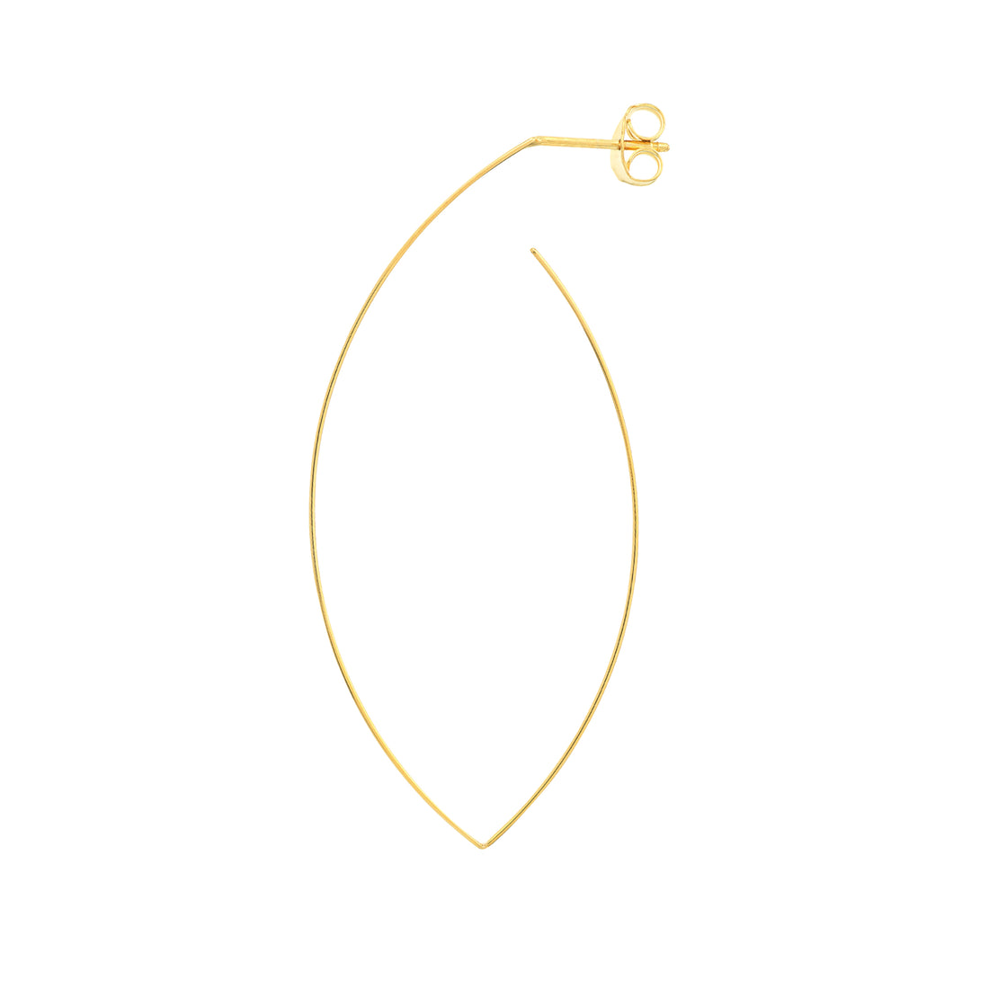 FLAT ROUND DROP DROP EARRINGS | 14K YELLOW GOLD | MF025210-14Y - Brownlee Jewelers