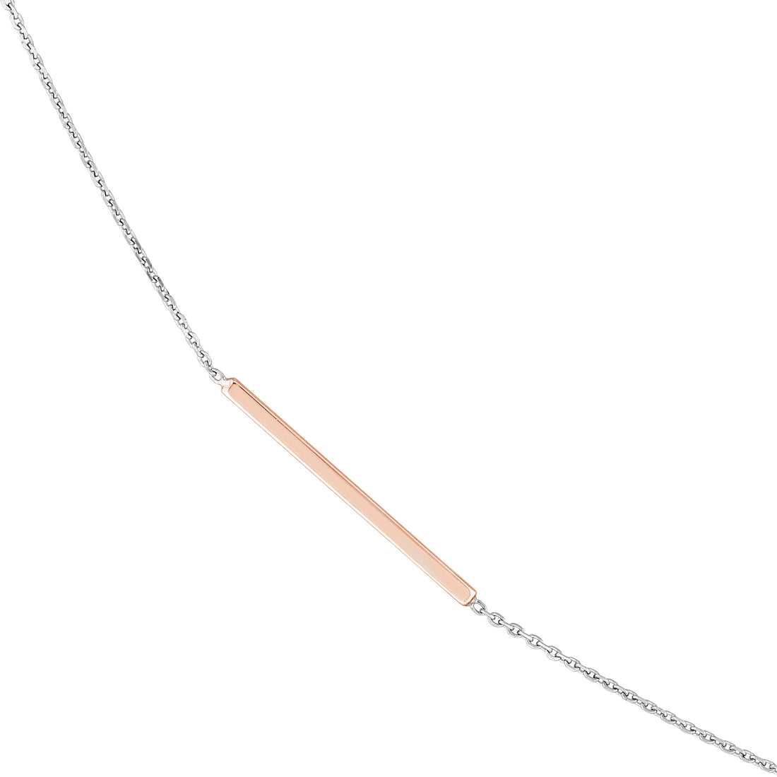 MULTICOLOR BAR PENDANT NECKLACE | STERLING SILVER | MF025442-92KB - Brownlee Jewelers