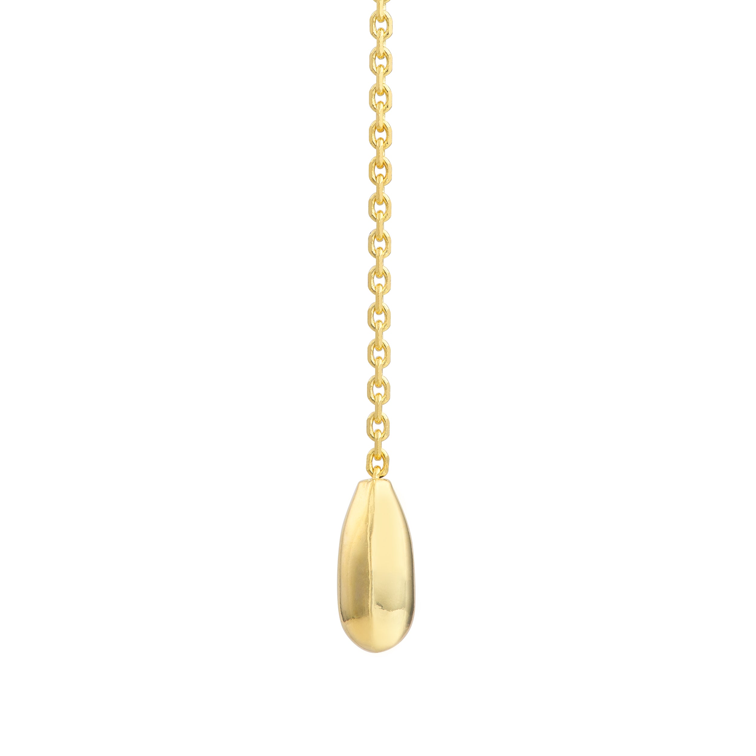 TEARDROP DROP DROP EARRINGS | 14K YELLOW GOLD | MF027539-14Y - Brownlee Jewelers