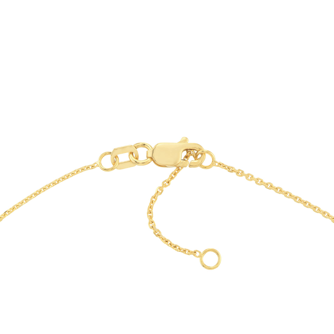10" OPEN STAR DROP ANKLET | 14K YELLOW GOLD | MF027750-14Y - Brownlee Jewelers