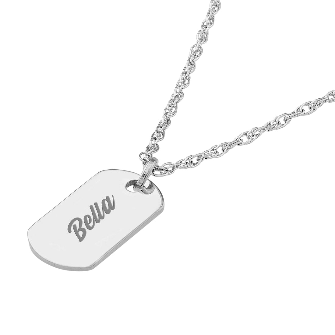 18" MINI NECKLACE | 14K WHITE GOLD | MF029727-14B - Brownlee Jewelers