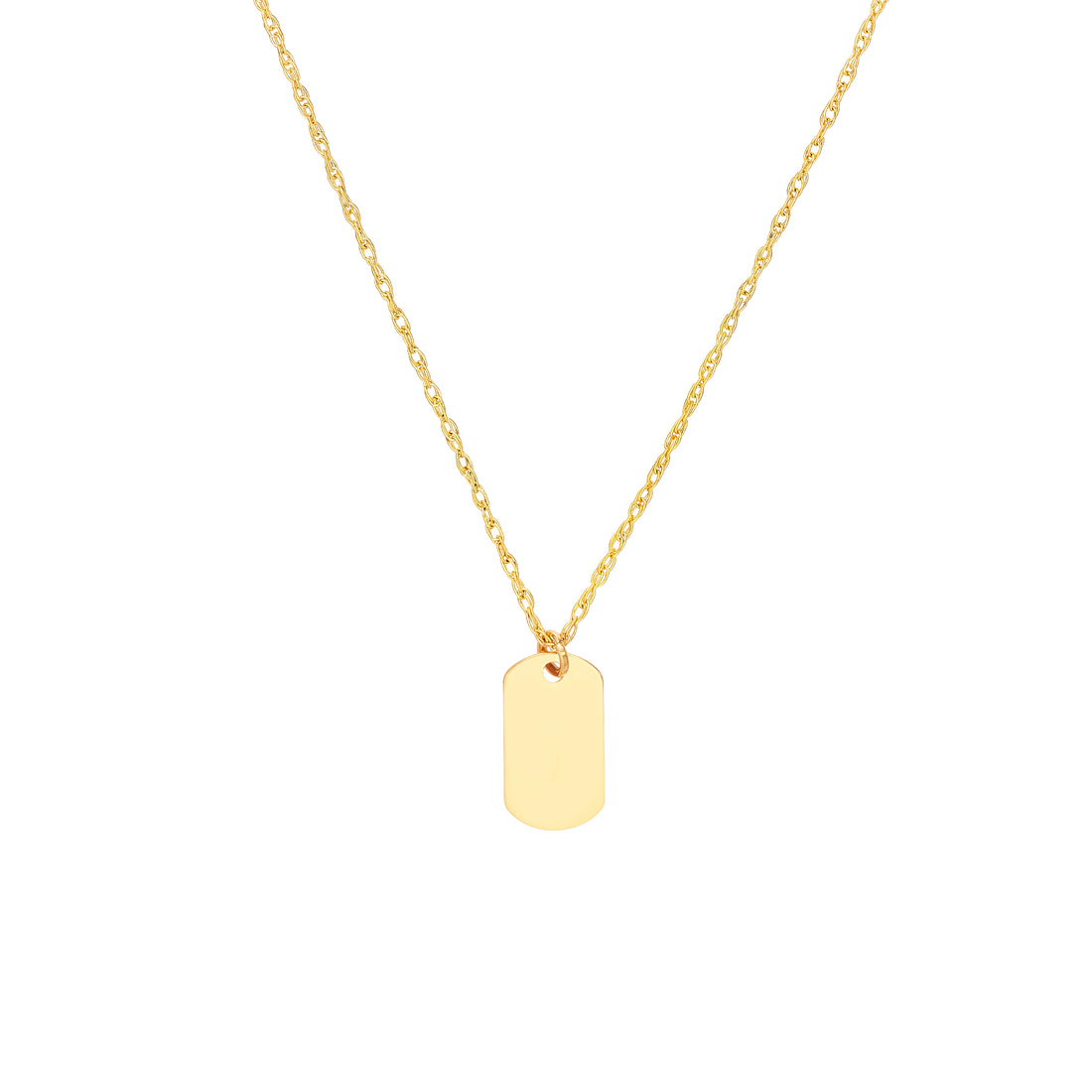 18" MINI NECKLACE | 14K YELLOW GOLD | MF029727-14Y - Brownlee Jewelers