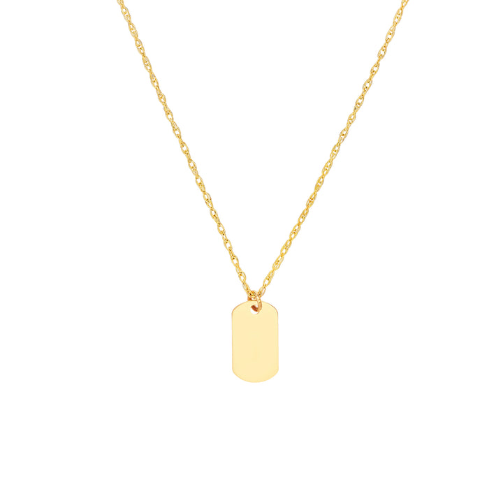 18" MINI NECKLACE | 14K YELLOW GOLD | MF029727-14Y - Brownlee Jewelers