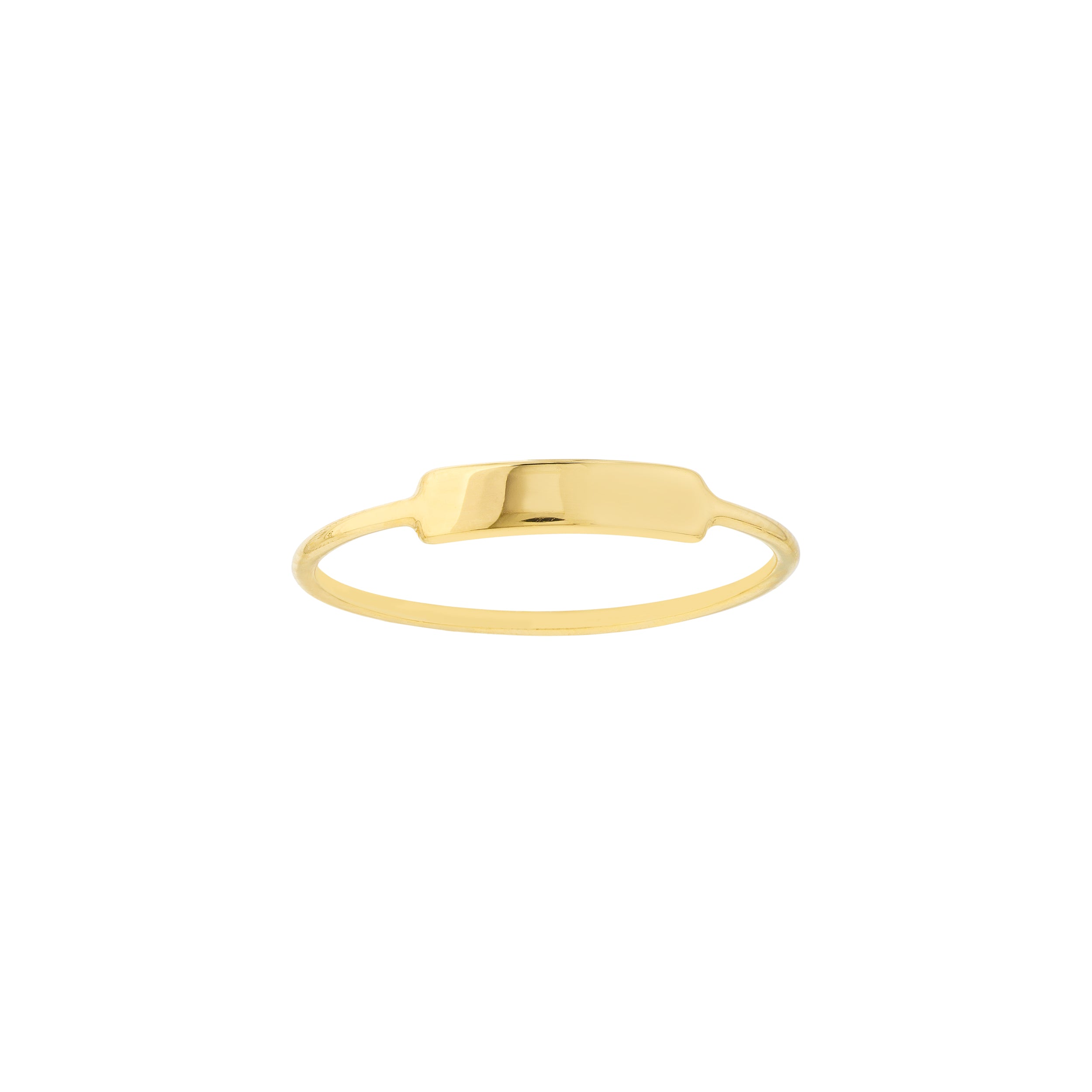 SMALL ID RING SIZE 7 | 14K YELLOW GOLD | MF029756-14Y - Brownlee Jewelers