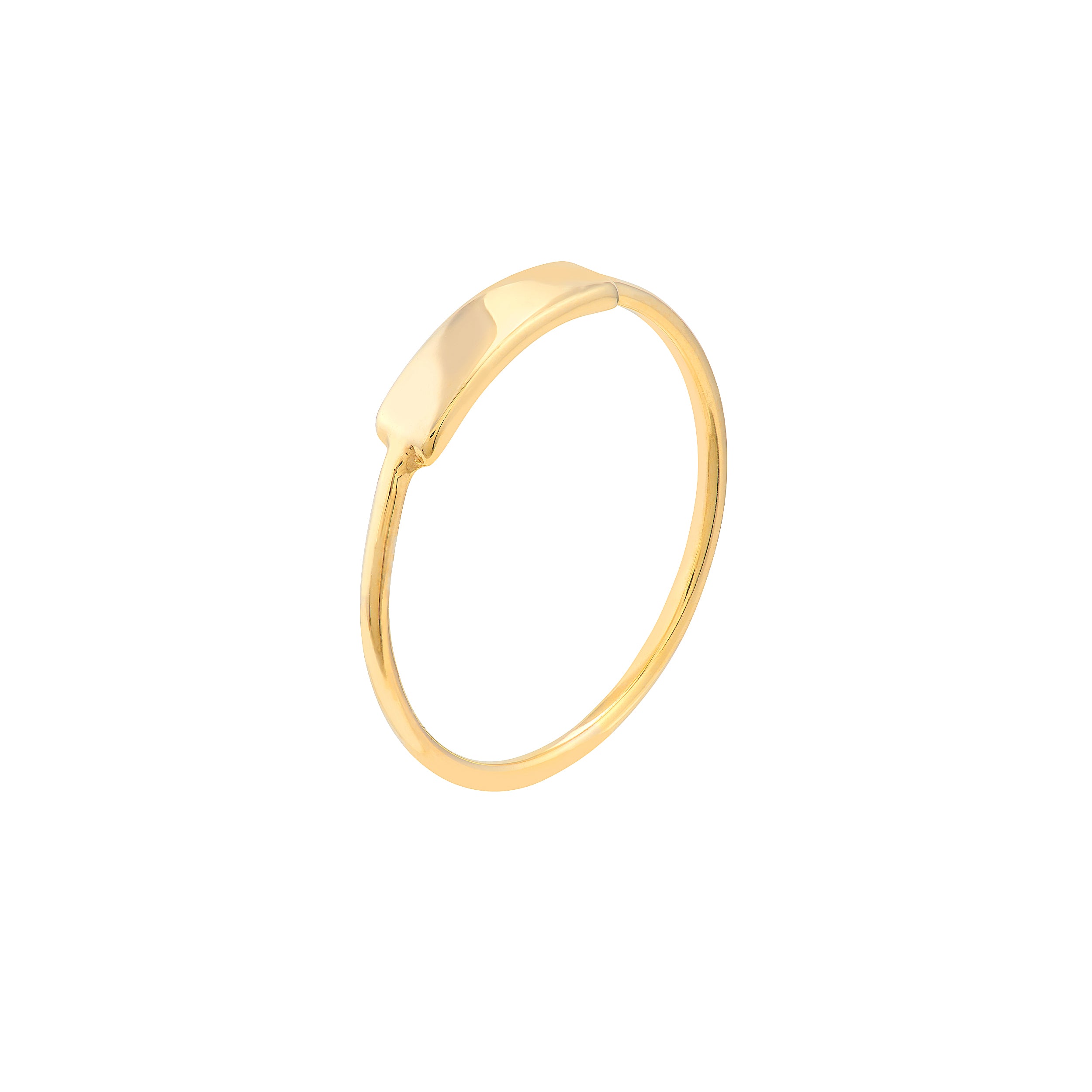 SMALL ID RING SIZE 7 | 14K YELLOW GOLD | MF029756-14Y - Brownlee Jewelers