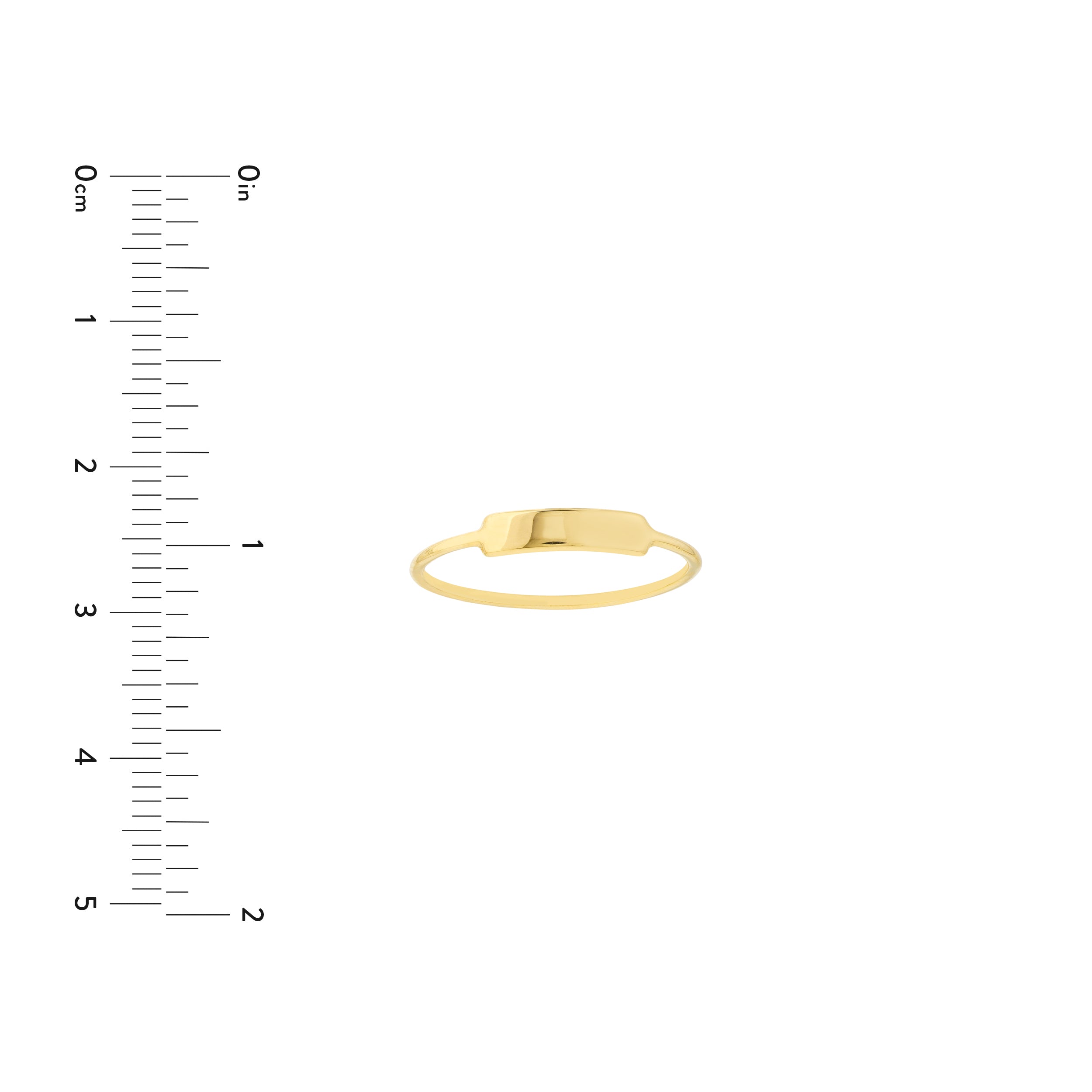 SMALL ID RING SIZE 7 | 14K YELLOW GOLD | MF029756-14Y - Brownlee Jewelers