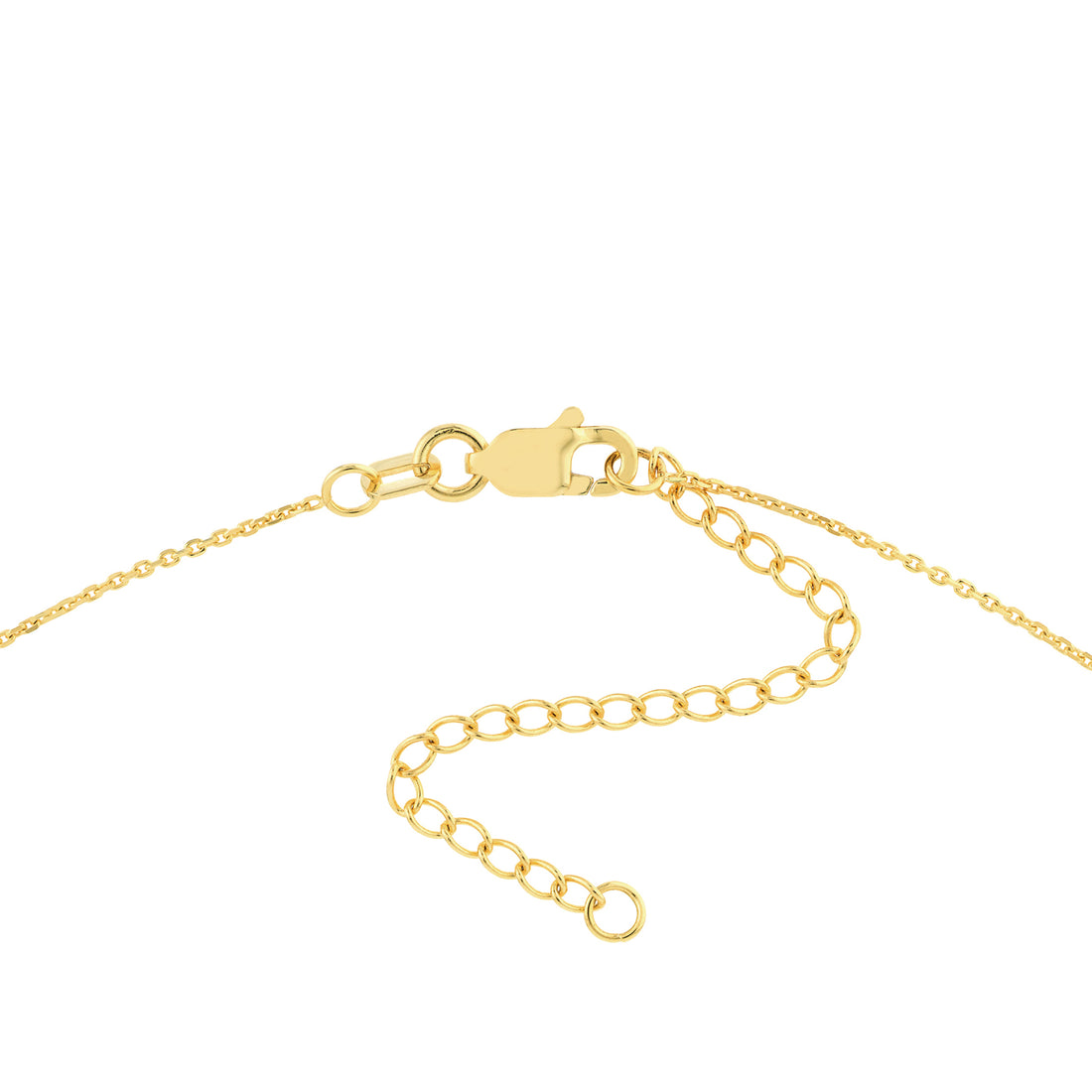 10" ADJUSTABLE MINI ANKLET | 14K YELLOW GOLD | MF030080-14Y - Brownlee Jewelers