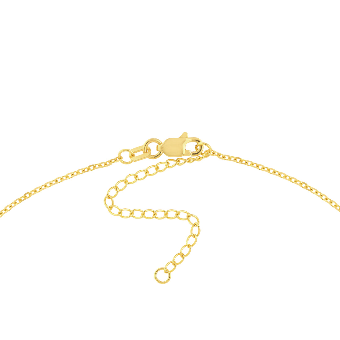 18" STAR MOON PENDANT NECKLACE | 14K YELLOW GOLD | MF031788-14Y - Brownlee Jewelers