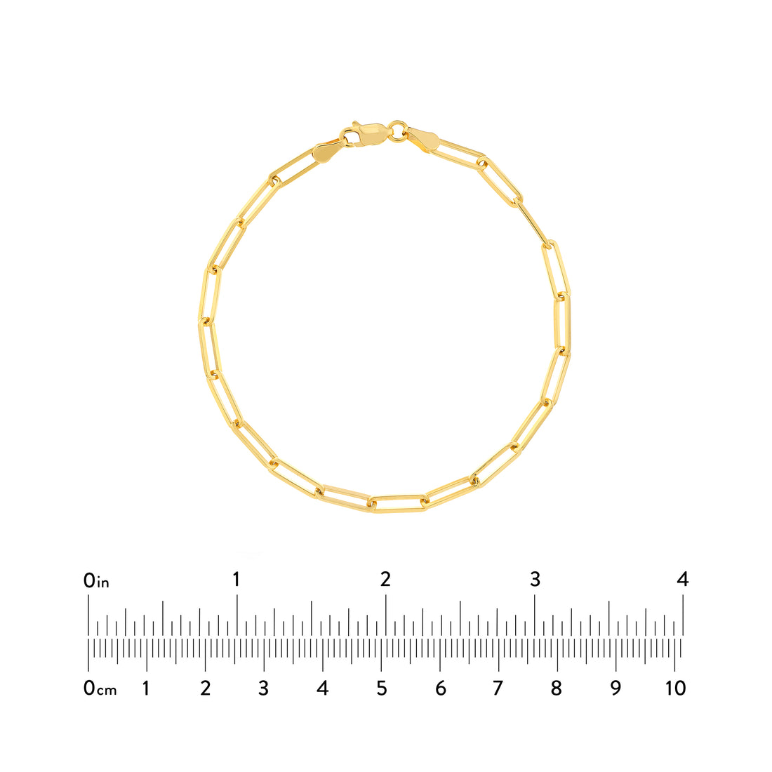 8" 3.85MM BRACELET | 14K YELLOW GOLD | MF032852-14Y - Brownlee Jewelers