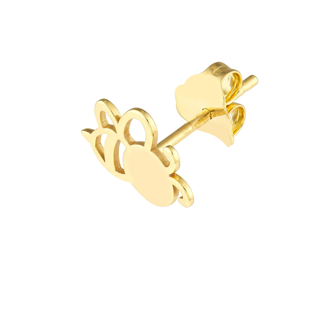 BEE STUD EARRINGS | 14K YELLOW GOLD | MF032924-14Y - Brownlee Jewelers
