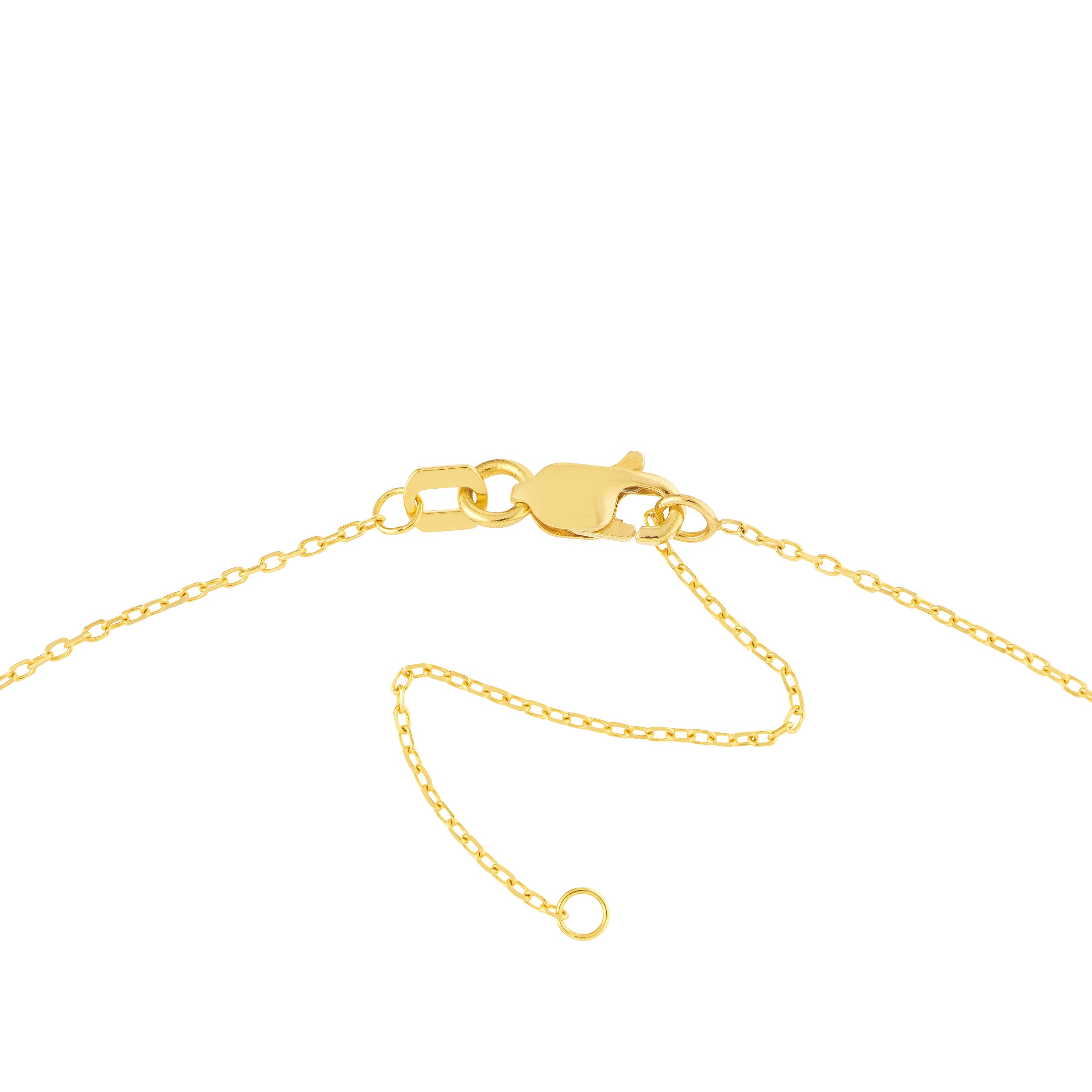 18" ADJUSTABLE HEART DIAMOND NECKLACE | 14K YELLOW GOLD | MF033071-14Y - Brownlee Jewelers