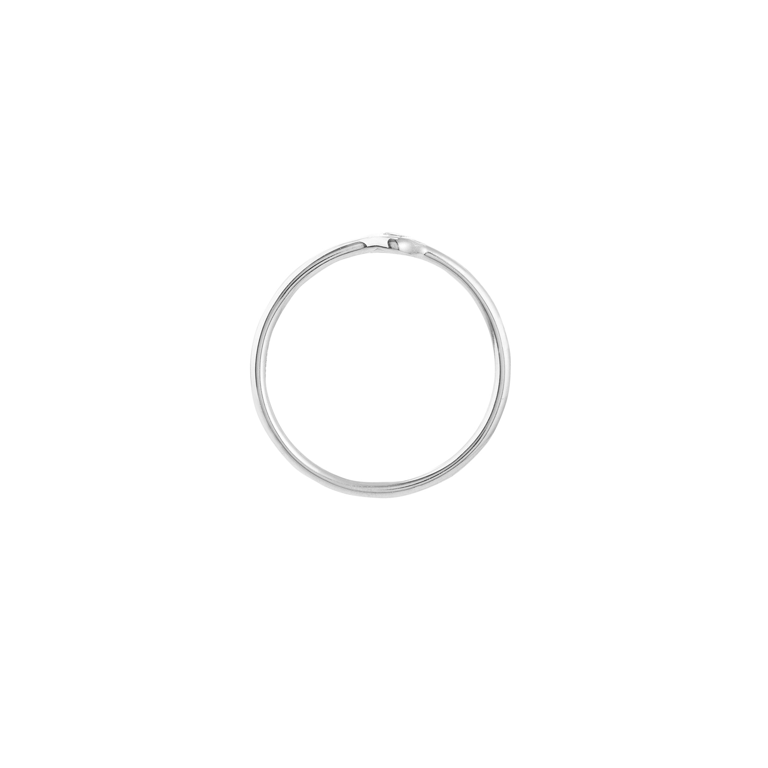ROUND DIAMOND RING | 14K WHITE GOLD | MF033091-14B - Brownlee Jewelers