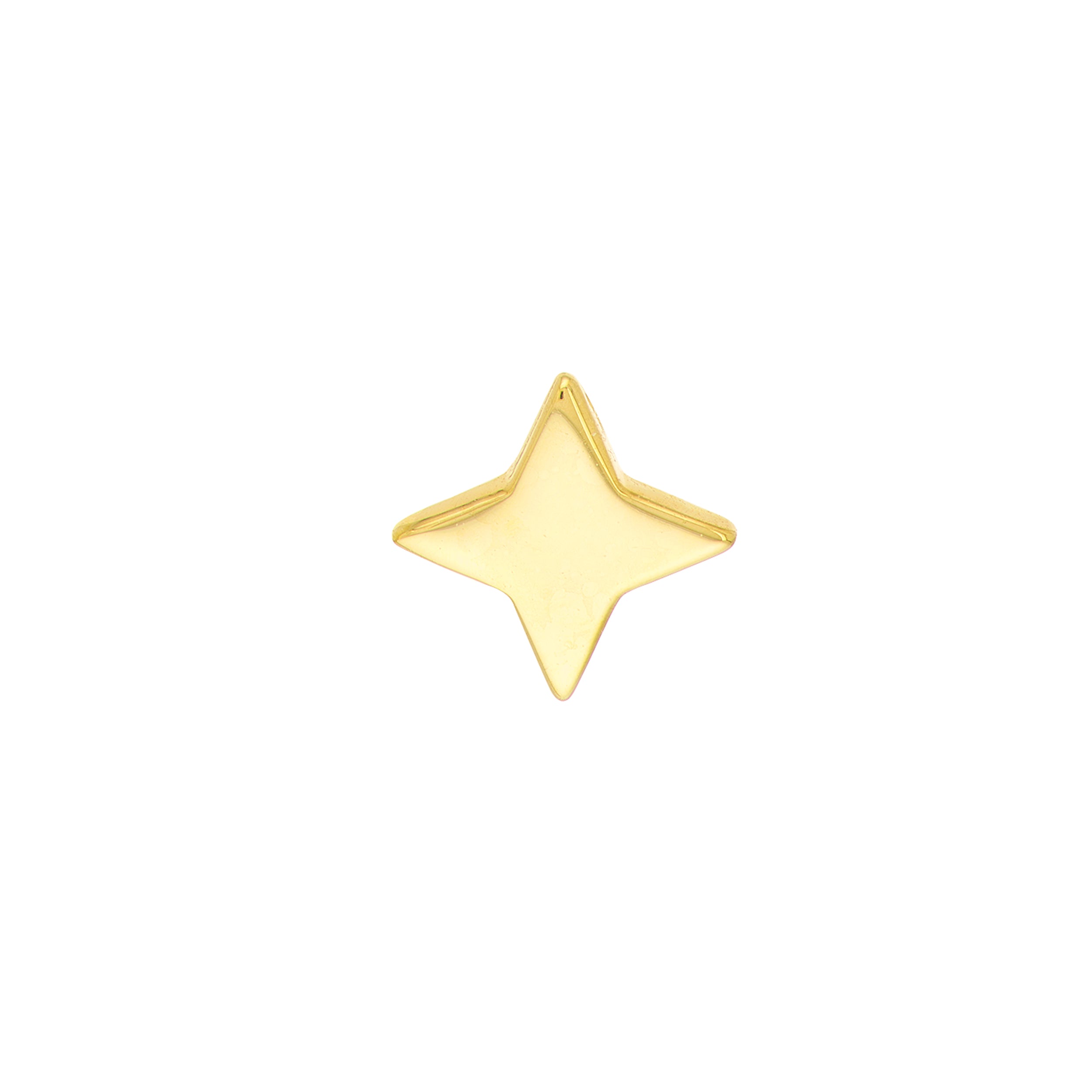 STAR STUD EARRINGS | 14K YELLOW GOLD | MF033433-14Y - Brownlee Jewelers
