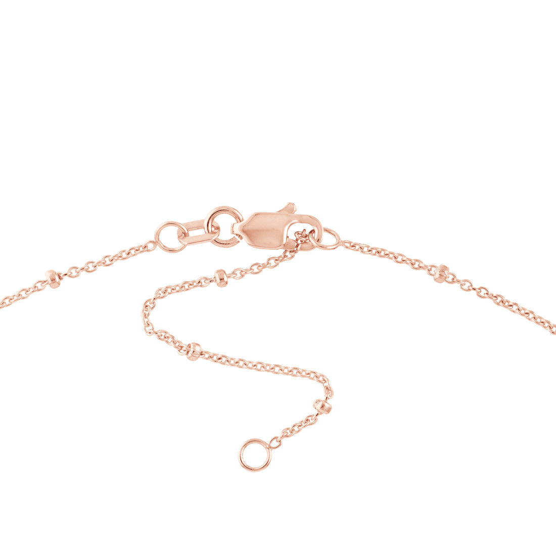 20" DIAMONDS BY THE YARD ROUND DIAMOND PENDANT NECKLACE | 14K ROSE GOLD | MF033557-14K - Brownlee Jewelers