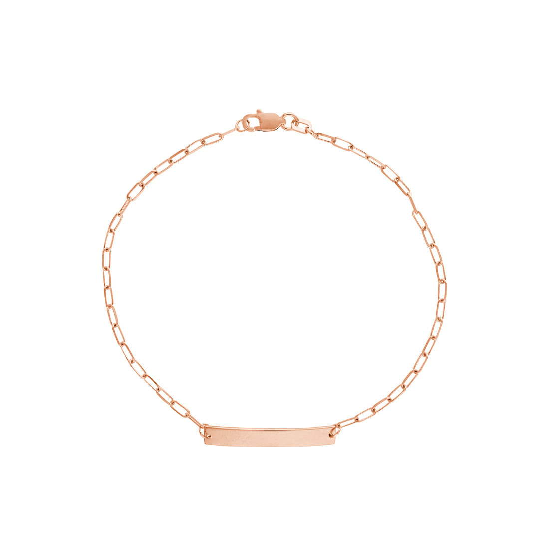 6" ID BRACELET | 14K ROSE GOLD | MF034914-14K - Brownlee Jewelers