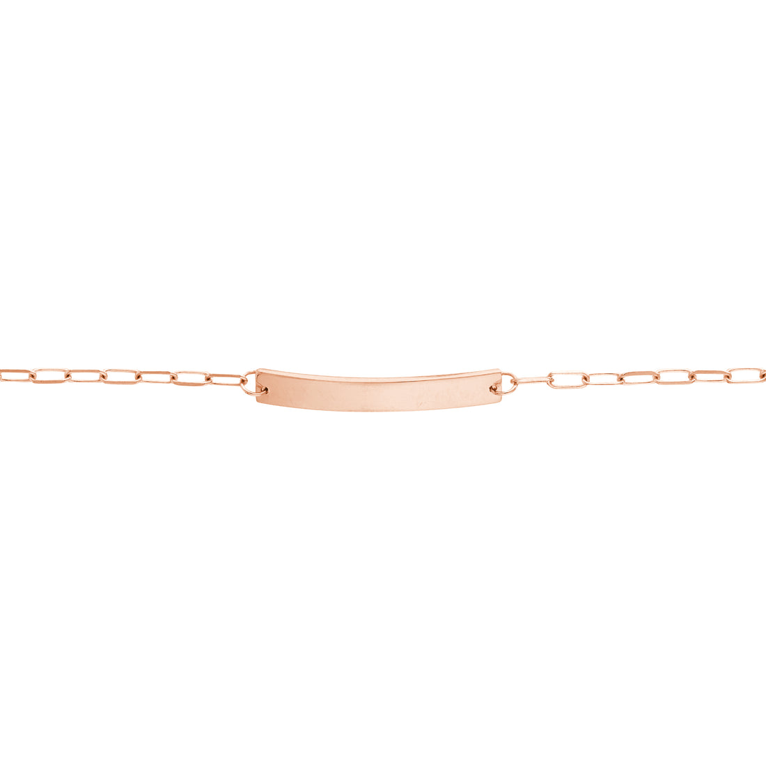 6" ID BRACELET | 14K ROSE GOLD | MF034914-14K - Brownlee Jewelers