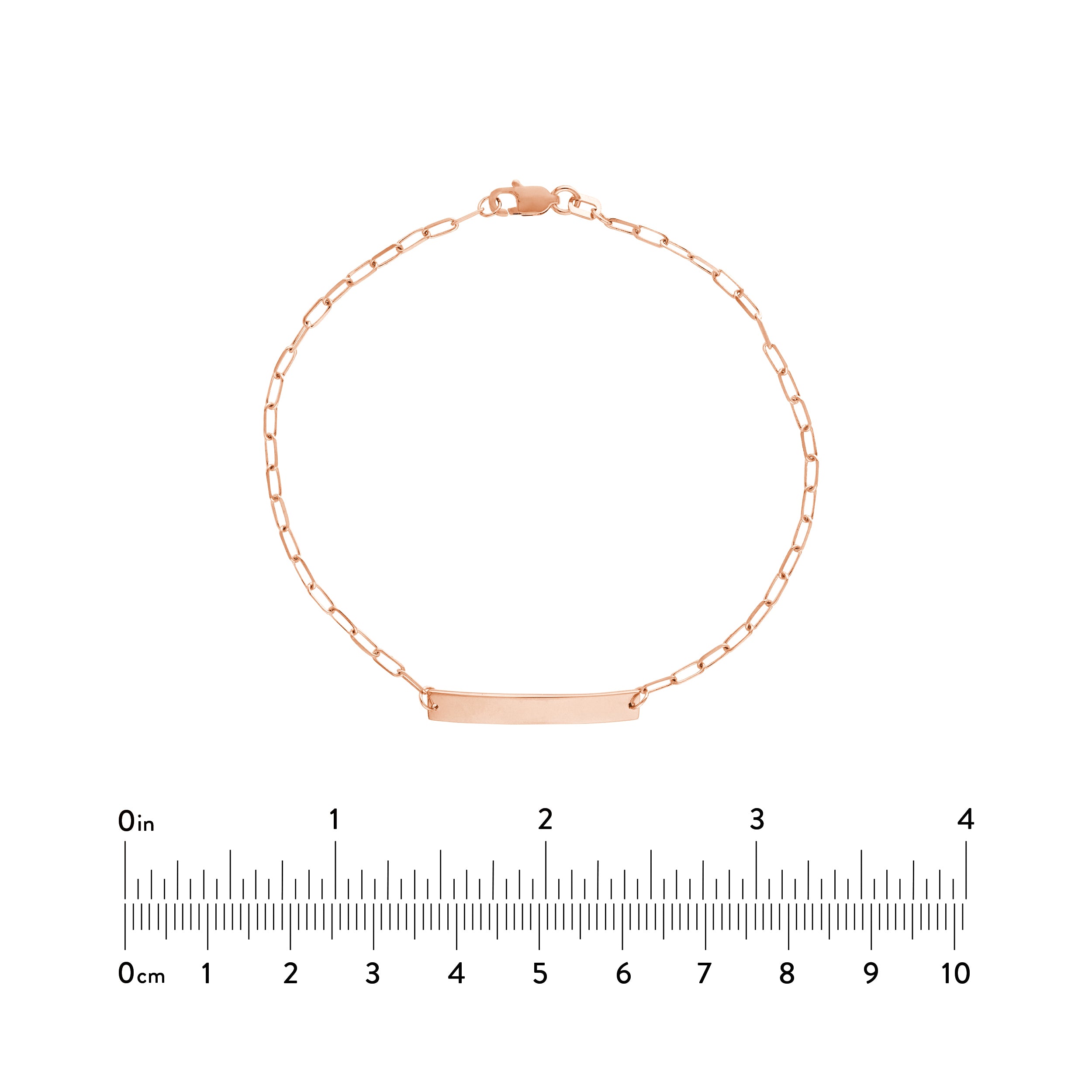 6" ID BRACELET | 14K ROSE GOLD | MF034914-14K - Brownlee Jewelers