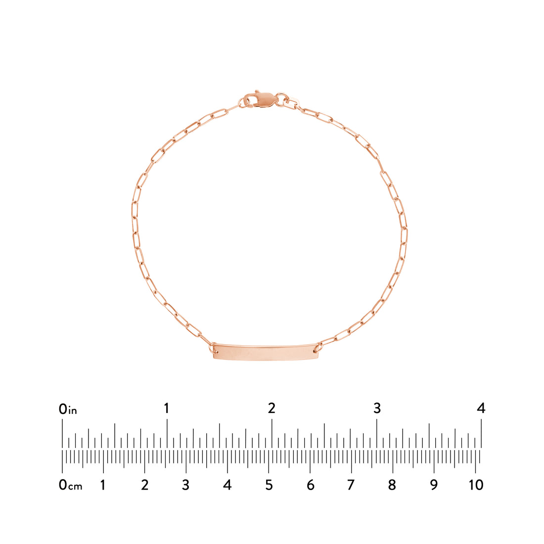6" ID BRACELET | 14K ROSE GOLD | MF034914-14K - Brownlee Jewelers
