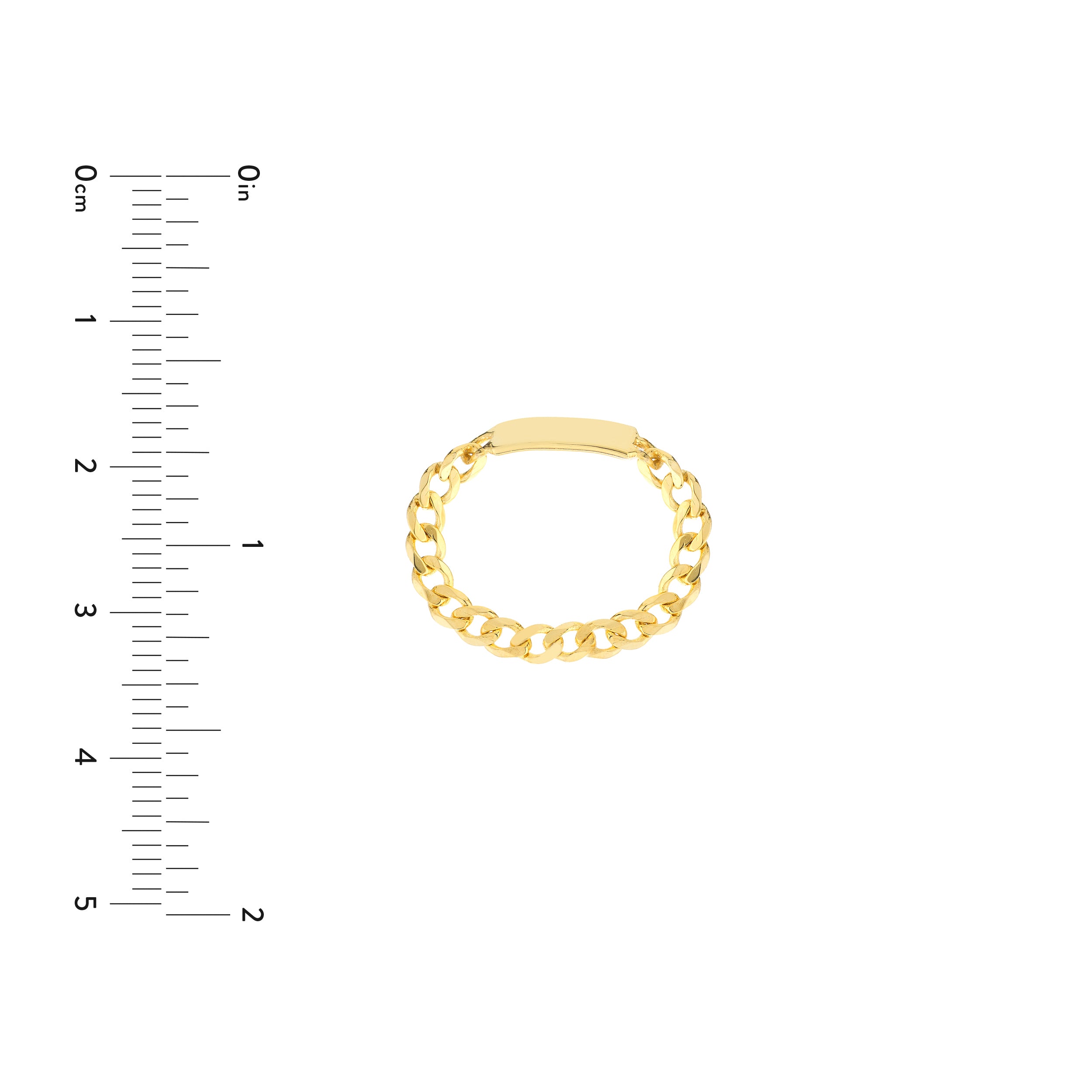 MINI ID RING SIZE 6 | 14K YELLOW GOLD | MF035423-14Y - Brownlee Jewelers