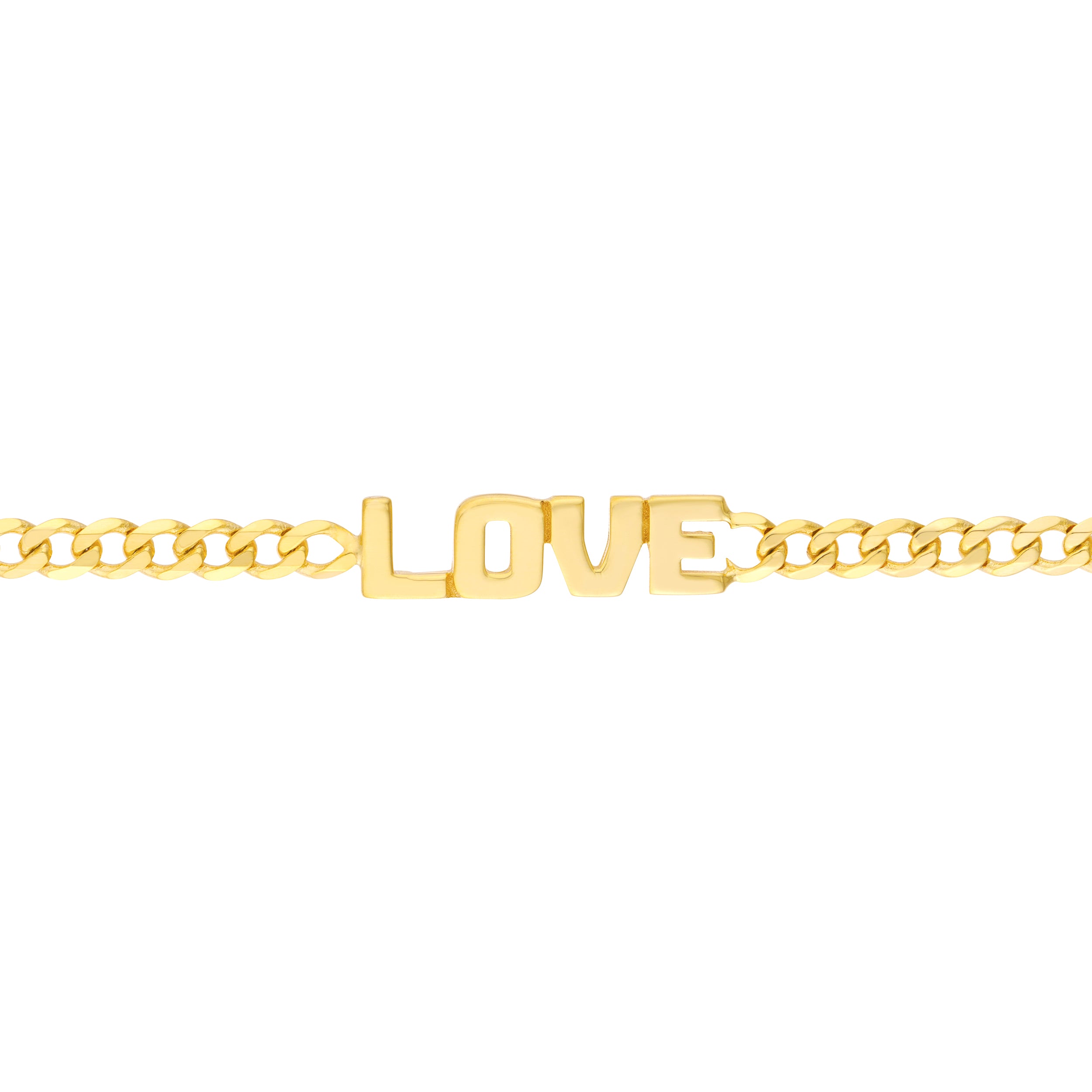 17" ADJUSTABLE LOVE PENDANT NECKLACE | 14K YELLOW GOLD | MF035446-14Y - Brownlee Jewelers