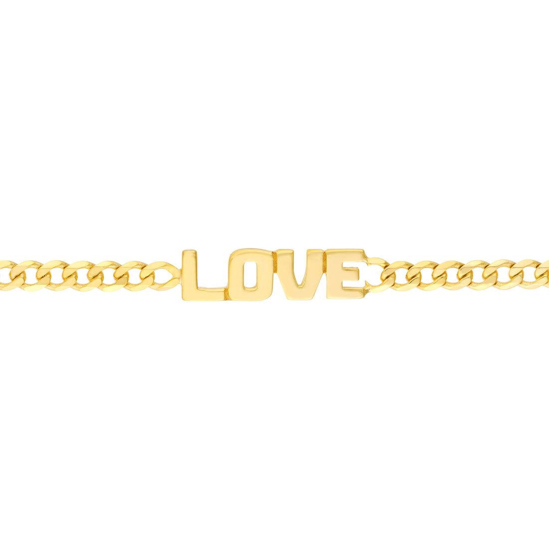 17" ADJUSTABLE LOVE PENDANT NECKLACE | 14K YELLOW GOLD | MF035446-14Y - Brownlee Jewelers