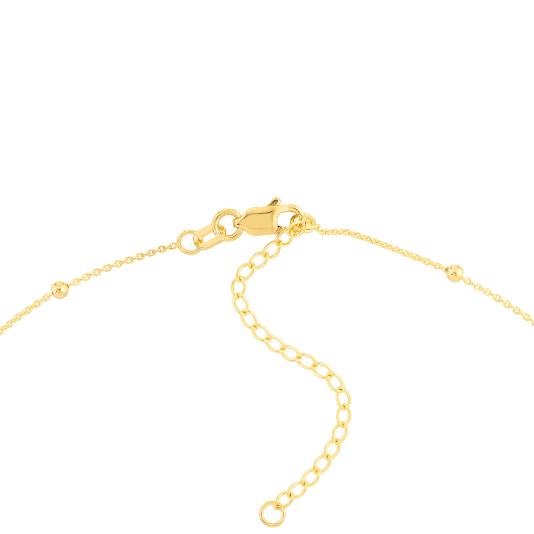 18" 2MM ADJUSTABLE BEAD CHAIN NECKLACE | 14K YELLOW GOLD | MF035597-14Y - Brownlee Jewelers