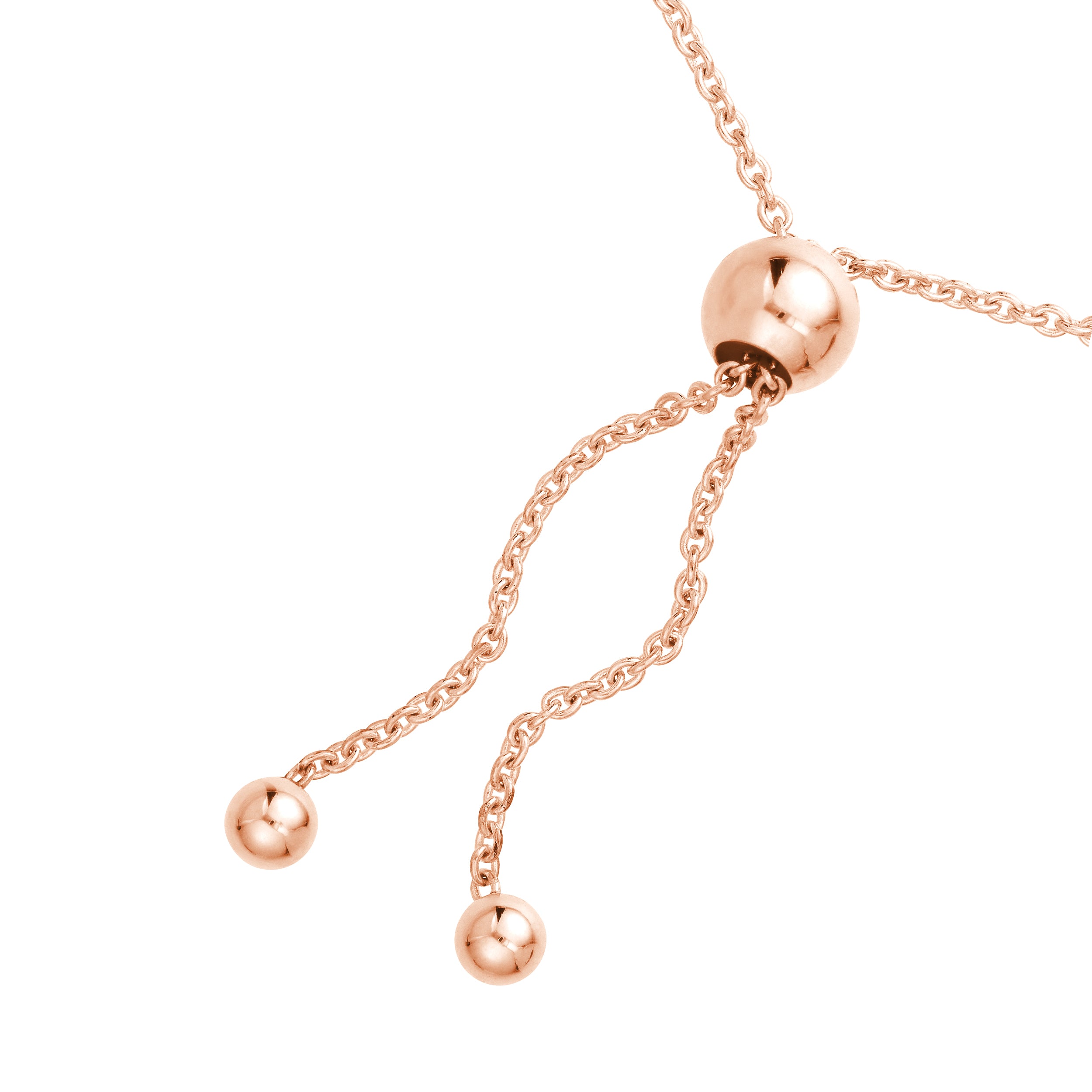 9.5" EVIL EYE BRACELET | 14K ROSE GOLD | MF035747-14K - Brownlee Jewelers