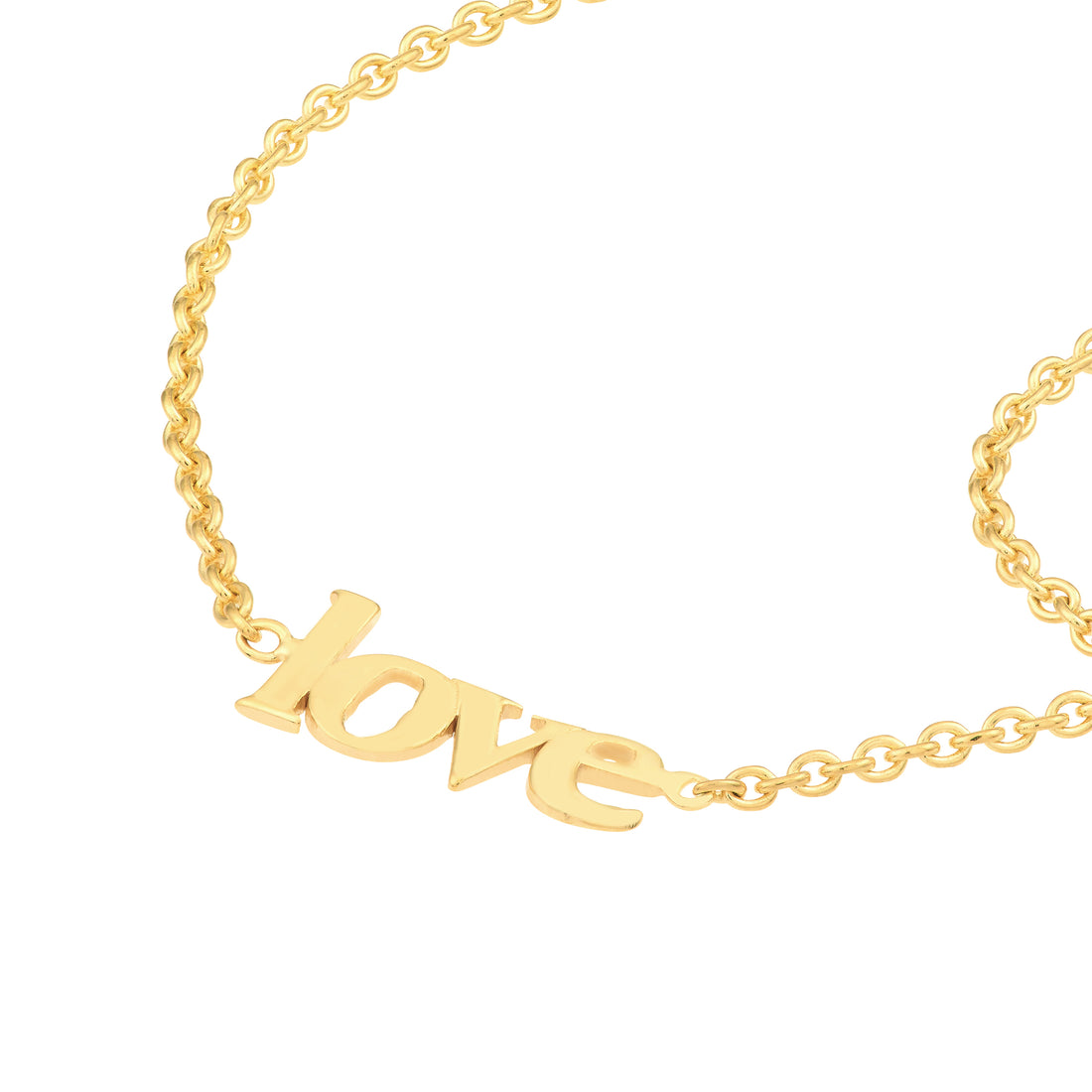 9.5" ADJUSTABLE MINI LOVE BRACELET | 14K YELLOW GOLD | MF035846-14Y - Brownlee Jewelers