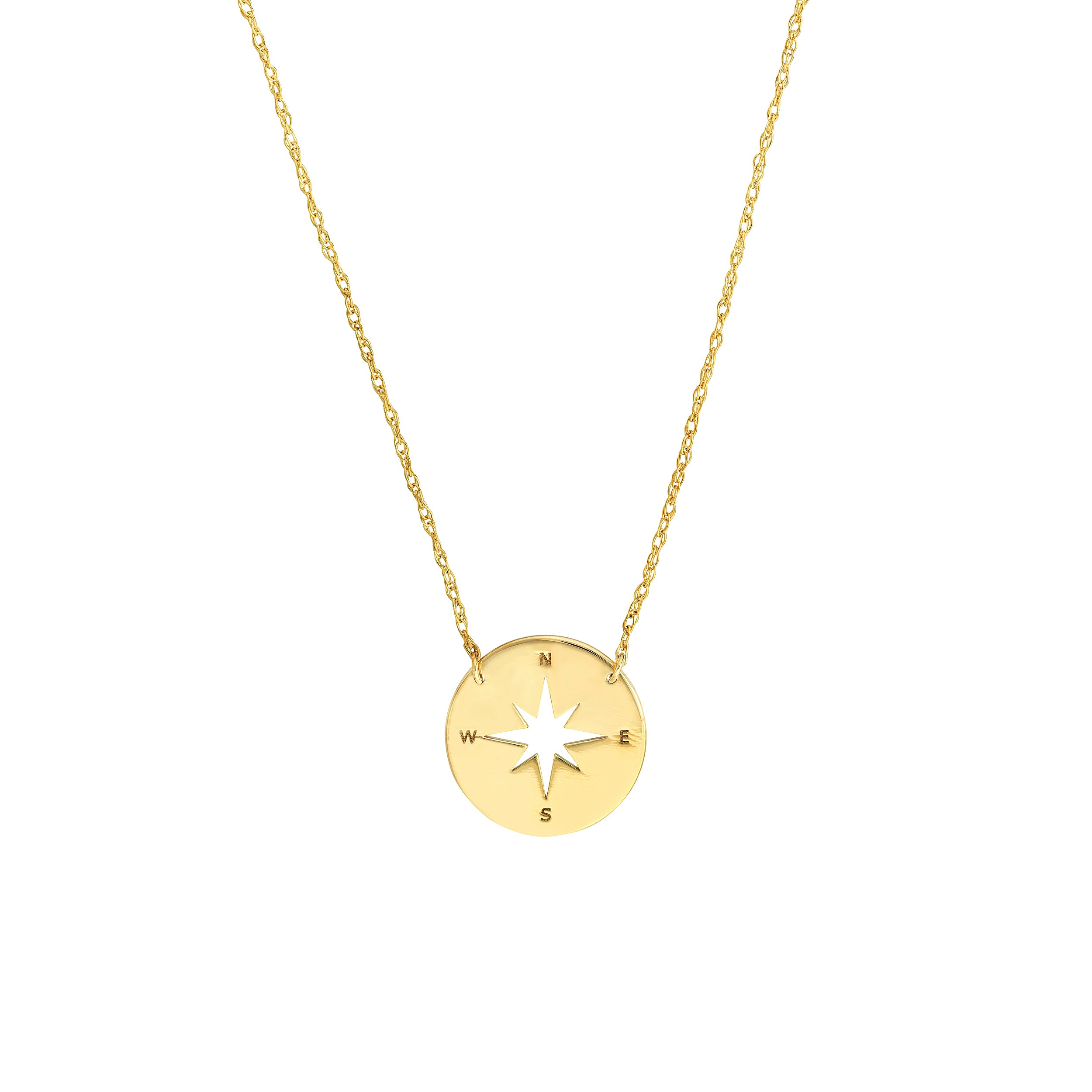 18" PENDANT NECKLACE | 14K YELLOW GOLD | MF036406-14Y - Brownlee Jewelers