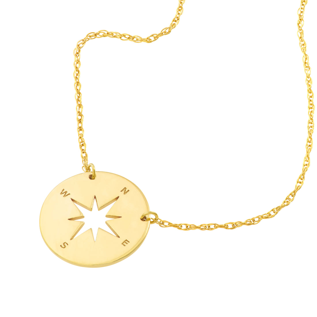 18" PENDANT NECKLACE | 14K YELLOW GOLD | MF036406-14Y - Brownlee Jewelers
