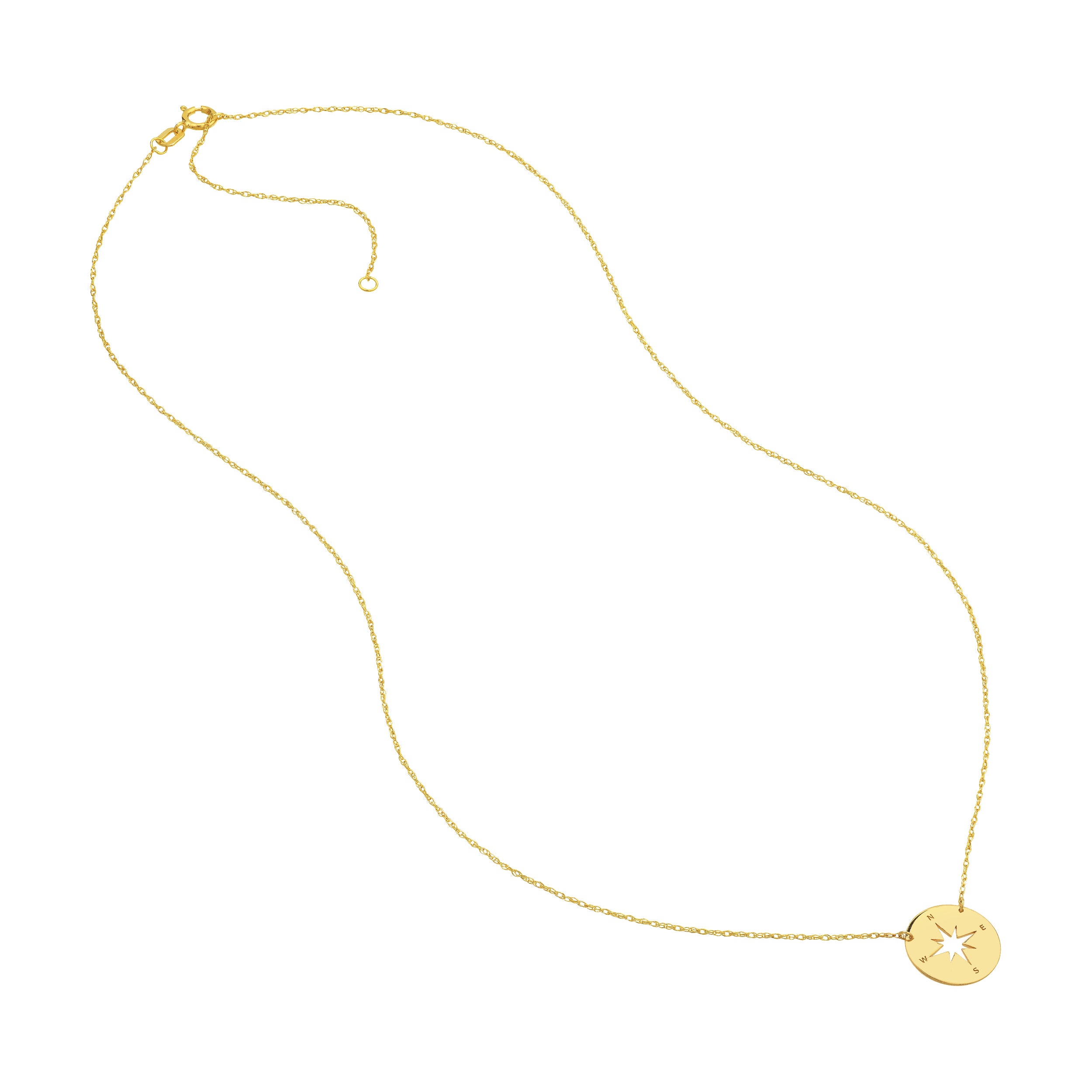 18" PENDANT NECKLACE | 14K YELLOW GOLD | MF036406-14Y - Brownlee Jewelers