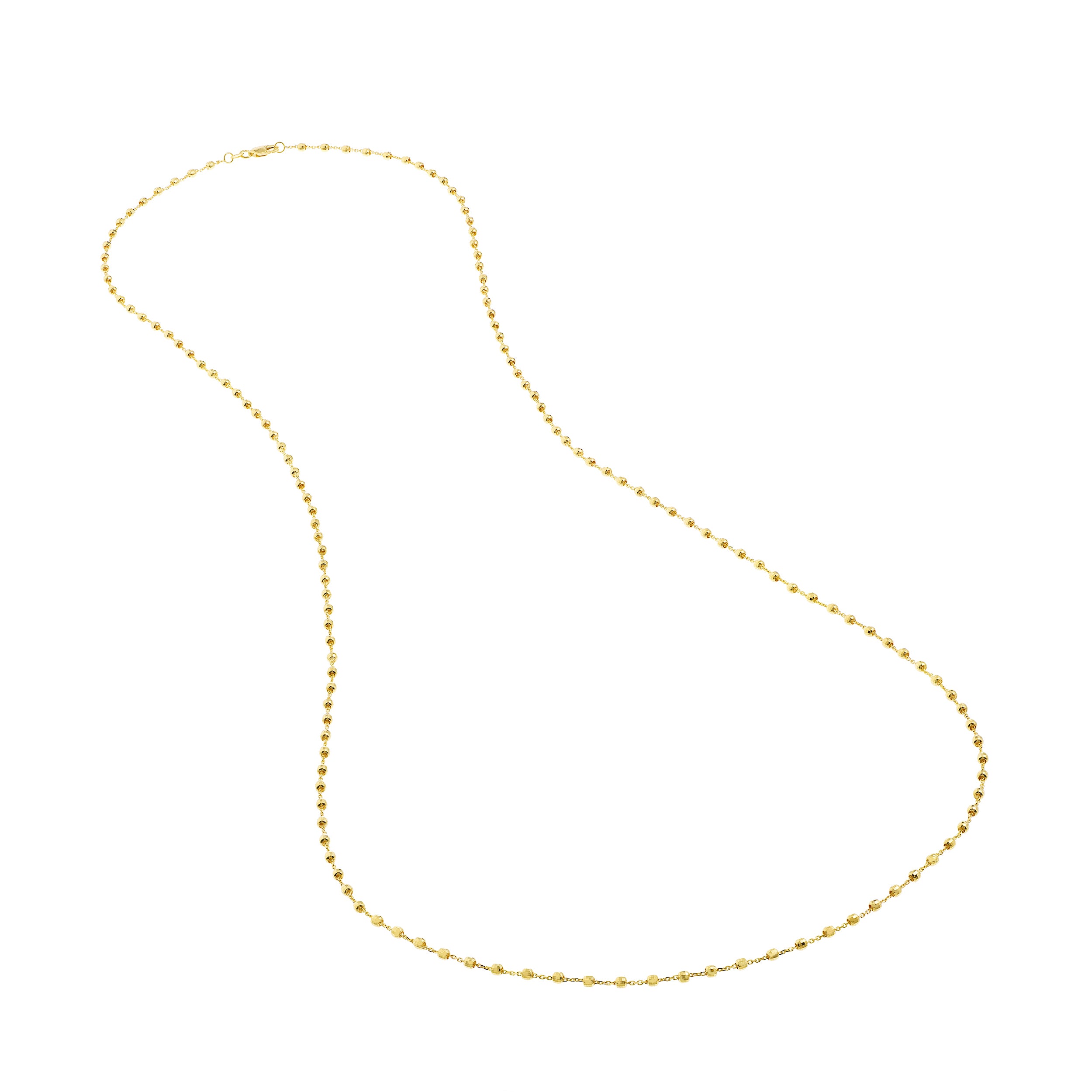 18" 0.95MM CABLE CHAIN NECKLACE | 14K YELLOW GOLD | MF037475-14Y - Brownlee Jewelers