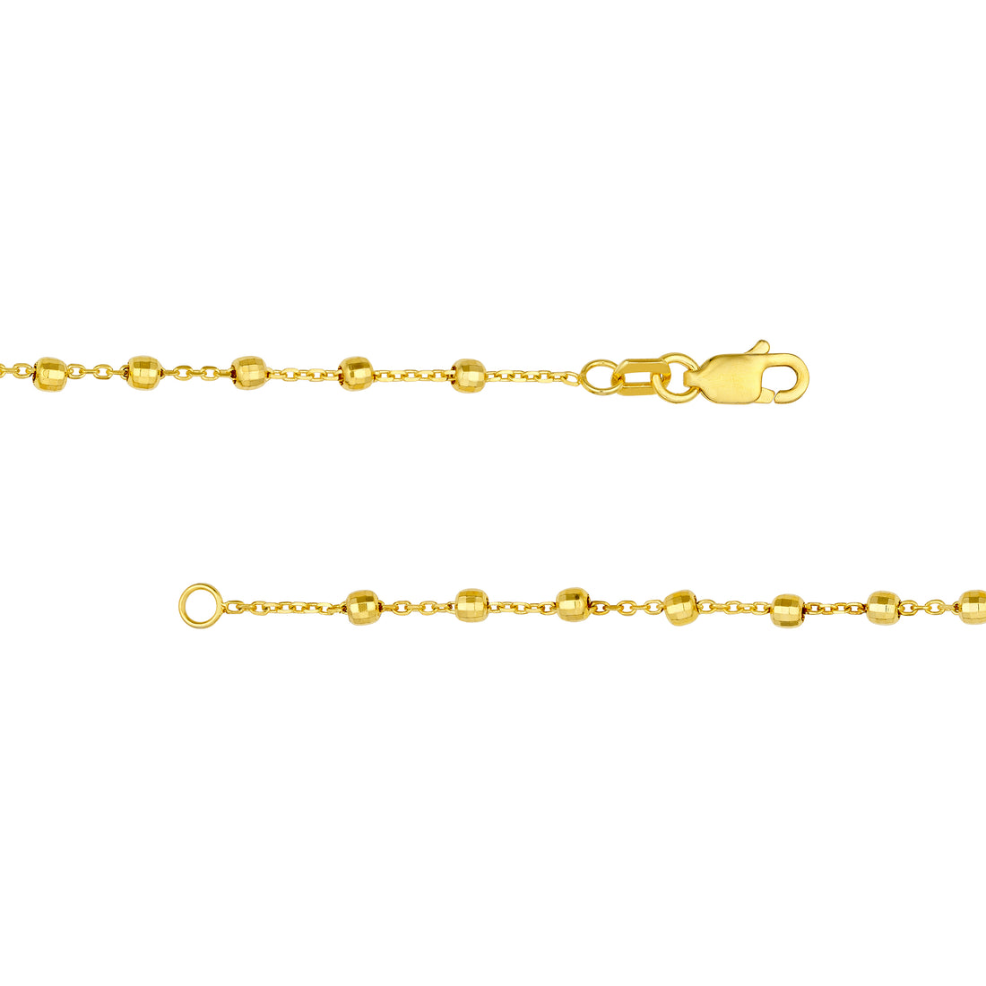 24" 0.95MM CABLE CHAIN NECKLACE | 14K YELLOW GOLD | MF037475-14Y - Brownlee Jewelers