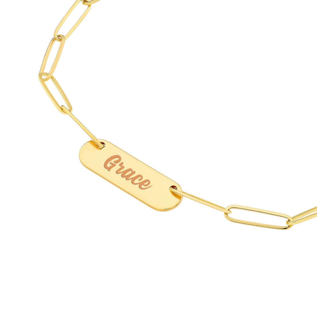 18" BAR LINK NECKLACE | 14K YELLOW GOLD | MF037707-14Y - Brownlee Jewelers