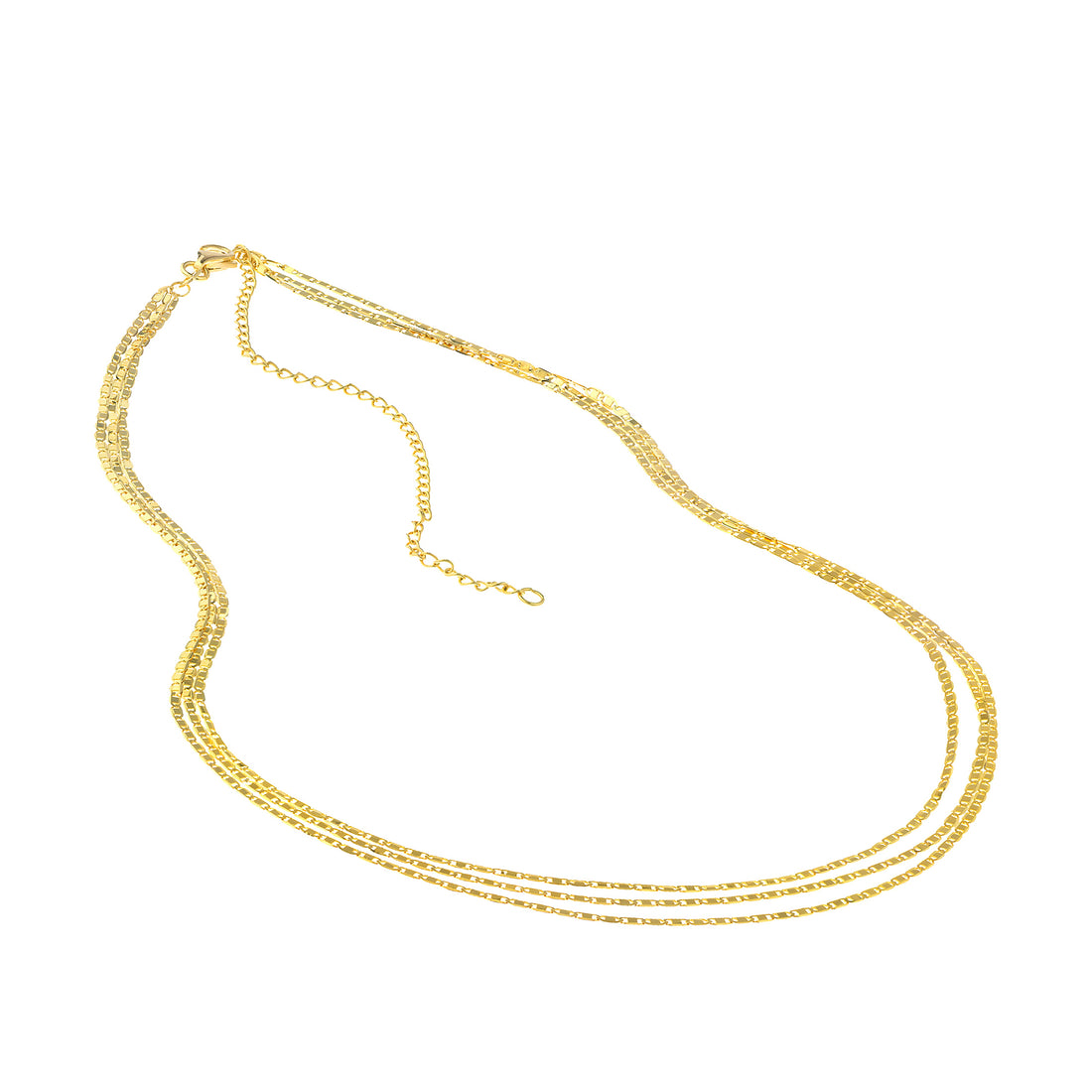 18" VALENTINO CHAIN NECKLACE | 14K YELLOW GOLD | MF037859-14Y - Brownlee Jewelers