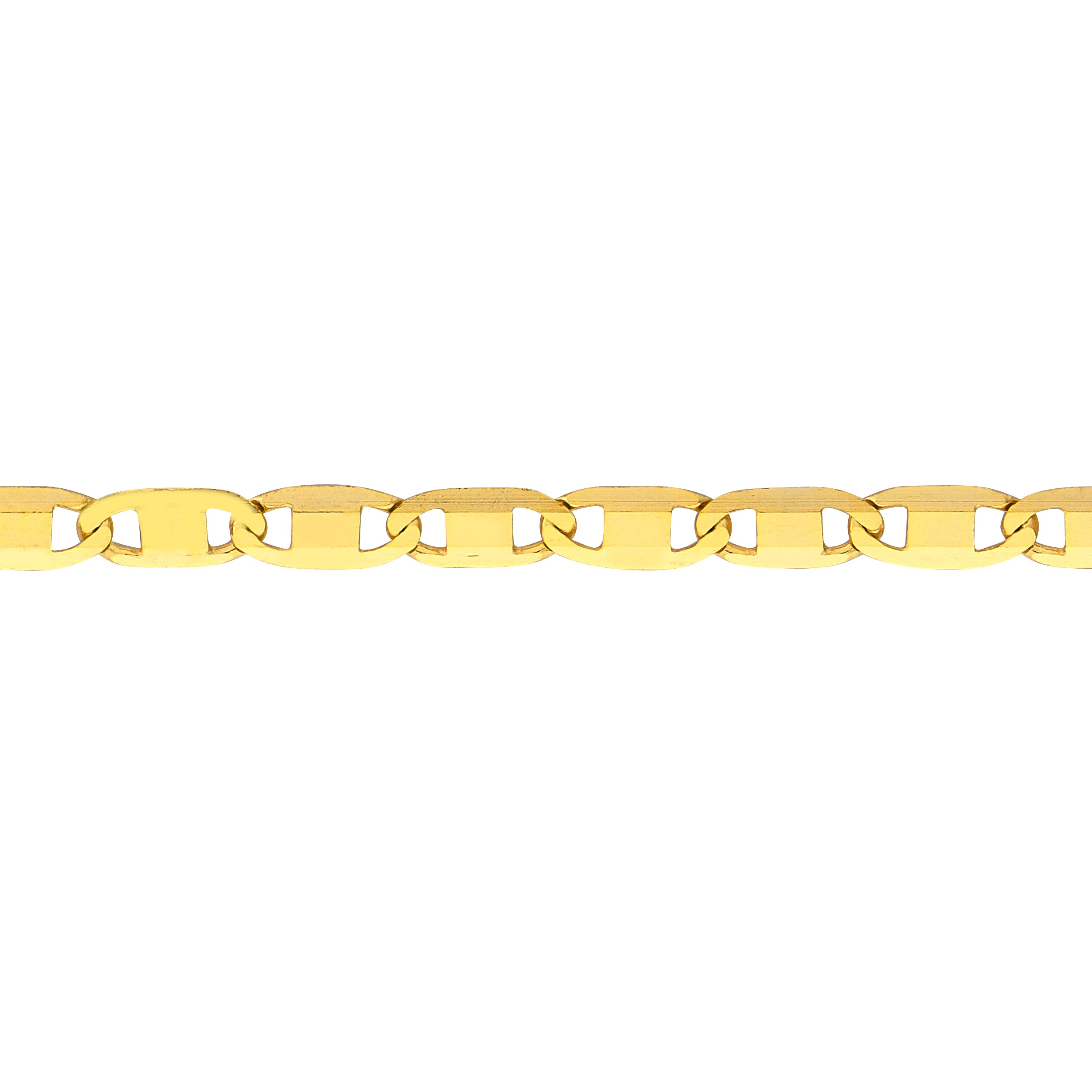 16" 1.25MM ADJUSTABLE VALENTINO CHAIN NECKLACE | 14K YELLOW GOLD | MF037925-14Y - Brownlee Jewelers
