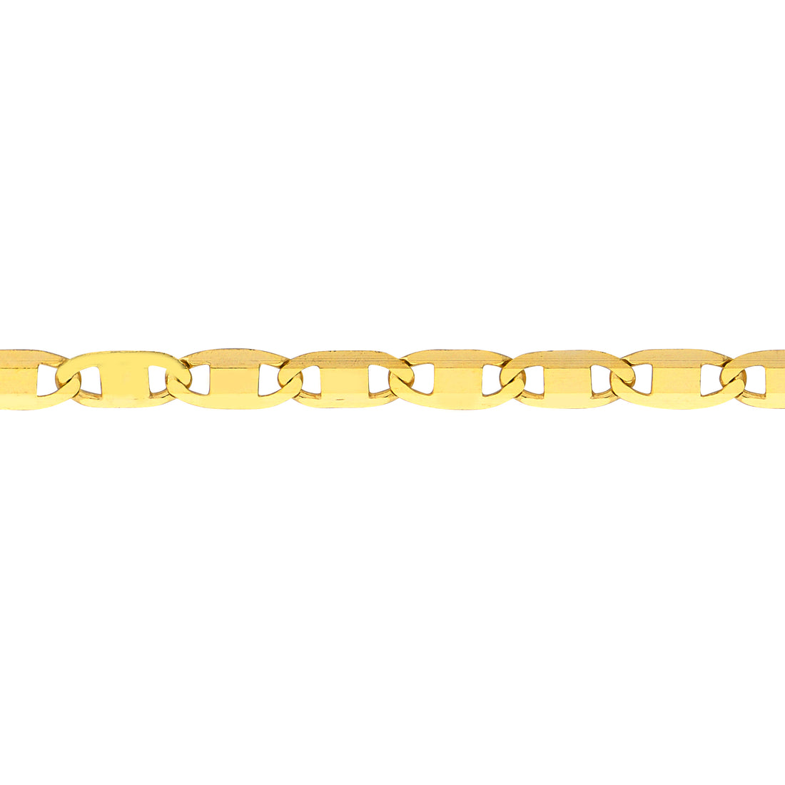16" 1.25MM ADJUSTABLE VALENTINO CHAIN NECKLACE | 14K YELLOW GOLD | MF037925-14Y - Brownlee Jewelers