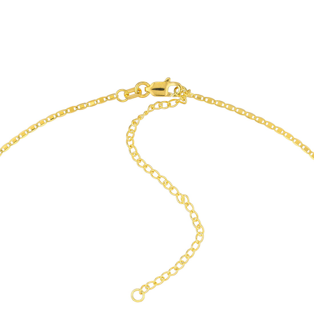 16" 1.25MM ADJUSTABLE VALENTINO CHAIN NECKLACE | 14K YELLOW GOLD | MF037925-14Y - Brownlee Jewelers