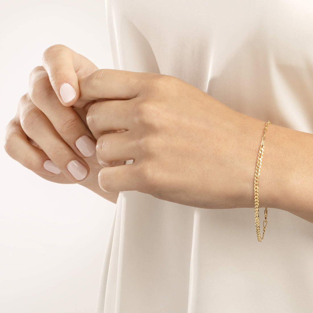 7.5" 1.95MM PAPERCLIP CHAIN BRACELET | 14K YELLOW GOLD | MF037938-14Y - Brownlee Jewelers