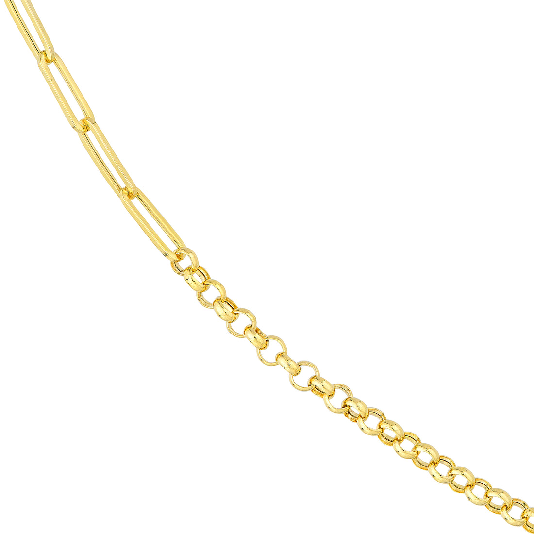 20" 3.8MM PAPERCLIP CHAIN NECKLACE | 14K YELLOW GOLD | MF037943-14Y - Brownlee Jewelers