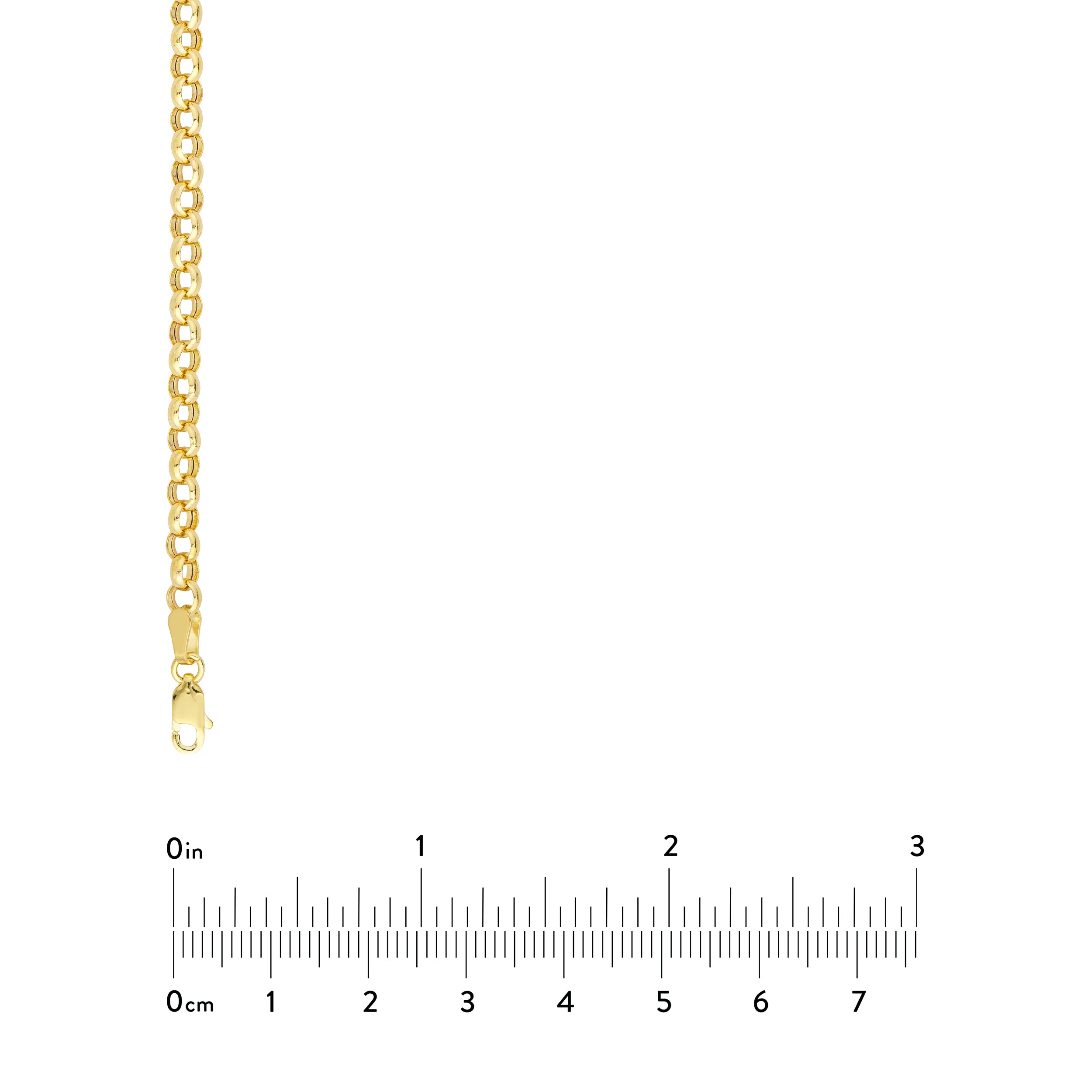 20" 3.8MM PAPERCLIP CHAIN NECKLACE | 14K YELLOW GOLD | MF037943-14Y - Brownlee Jewelers