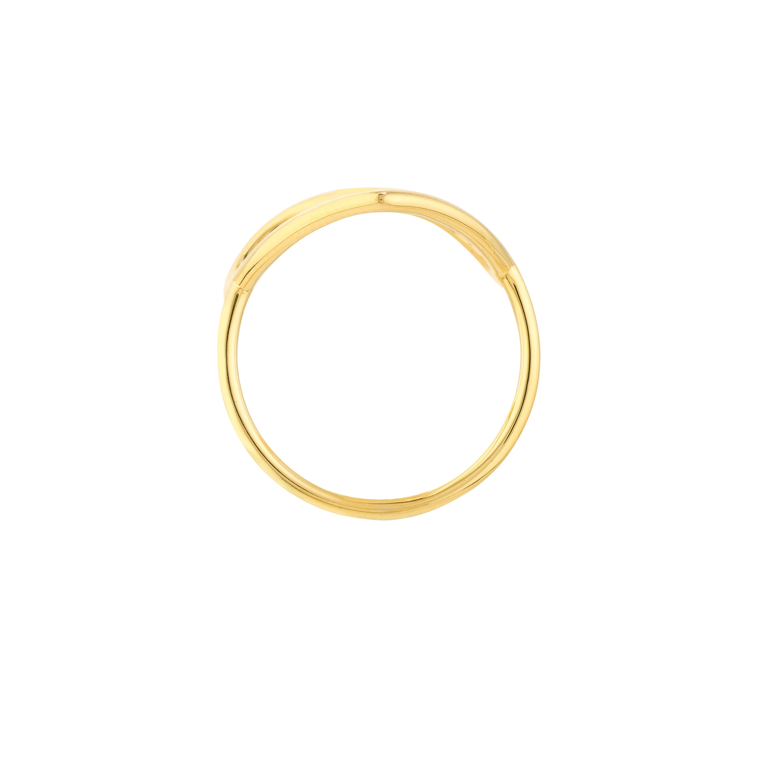 OPEN HEART RING SIZE 7 | 14K YELLOW GOLD | MF037966-14Y - Brownlee Jewelers